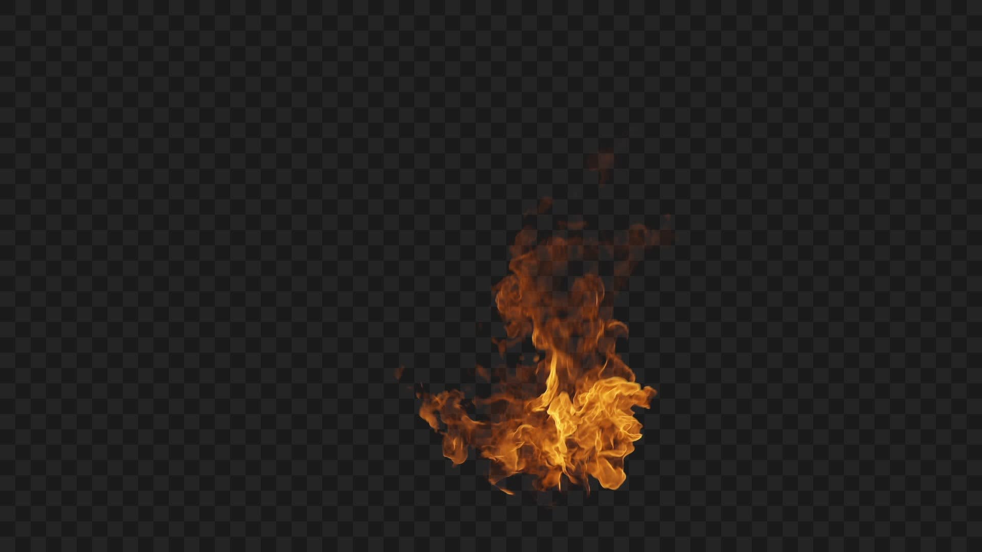 Blockbuster Fireball VFX Element on Alpha