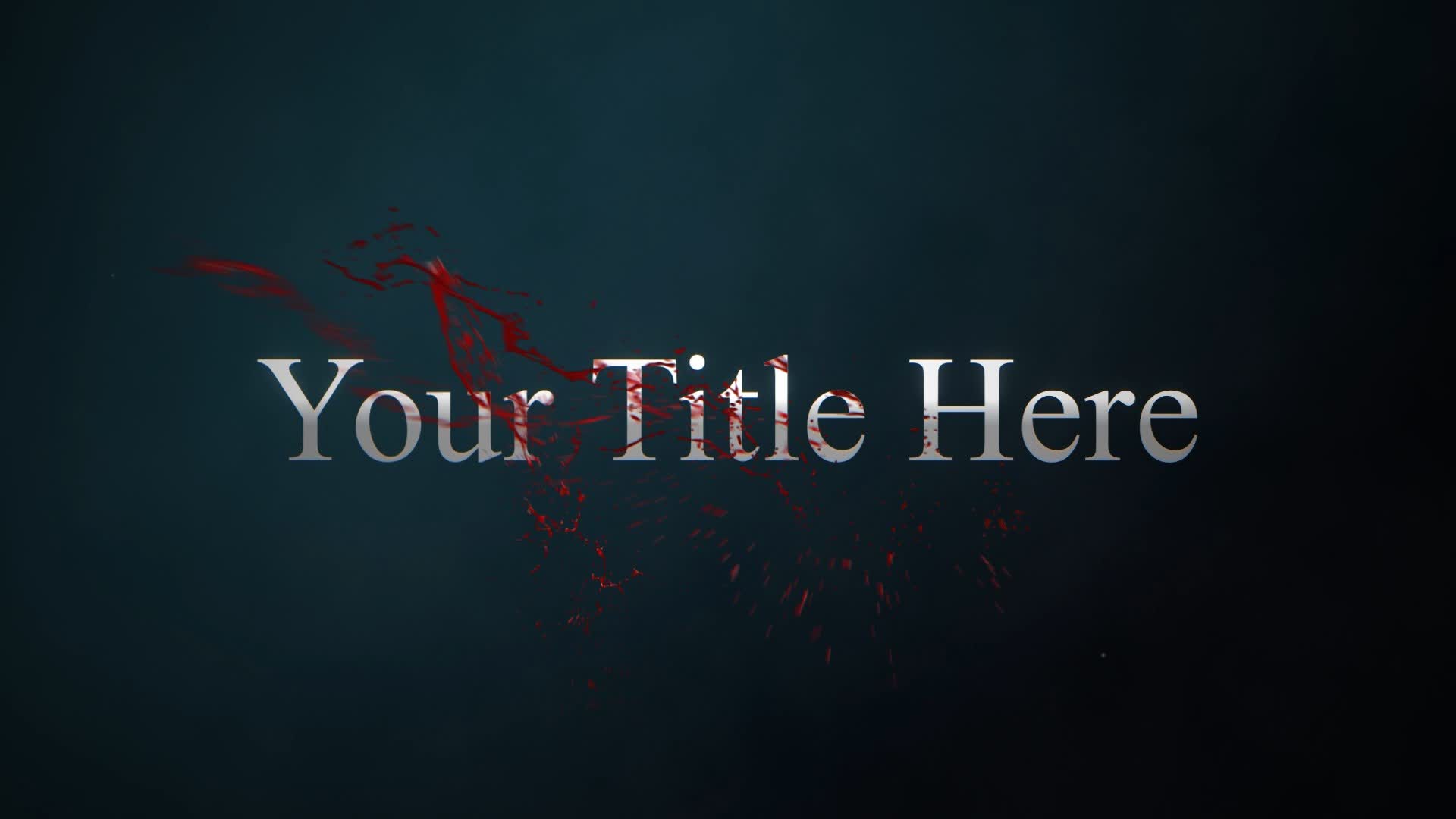 Bloody Trailer Title