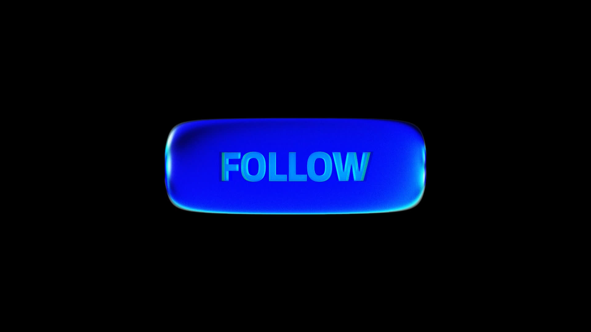 Blue Crystal Follow Notification