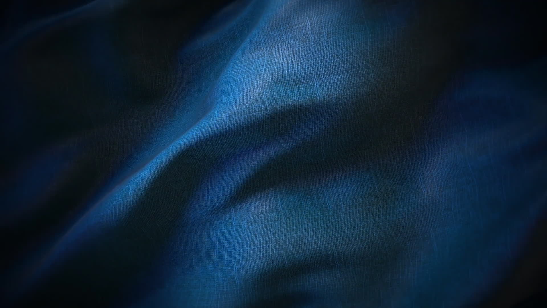Blue Fabric Background
