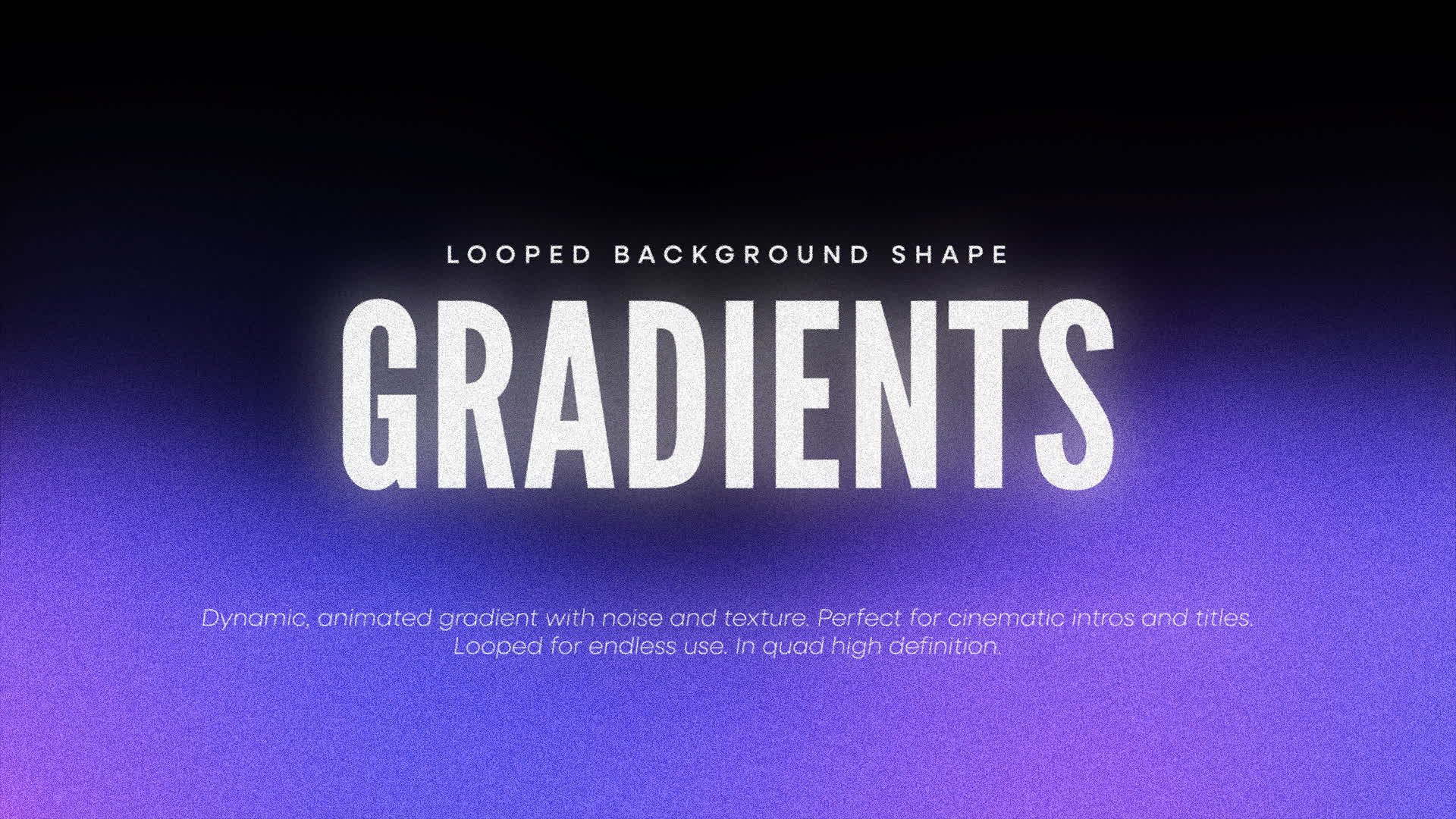 Blue And Purple Looped Gradient