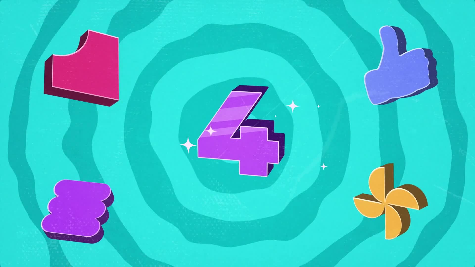 Bold Countdown Design