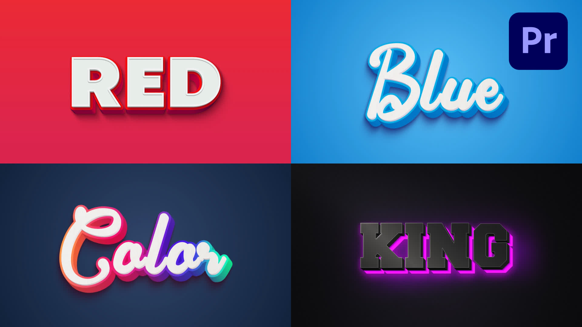 Bold Graphic Typography