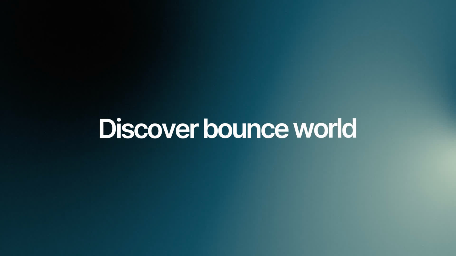 Bounce Text Animations
