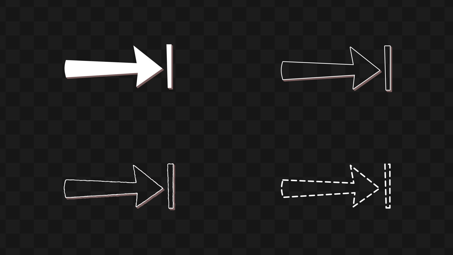Boundary Arrow Icon Dimension Limit Symbol