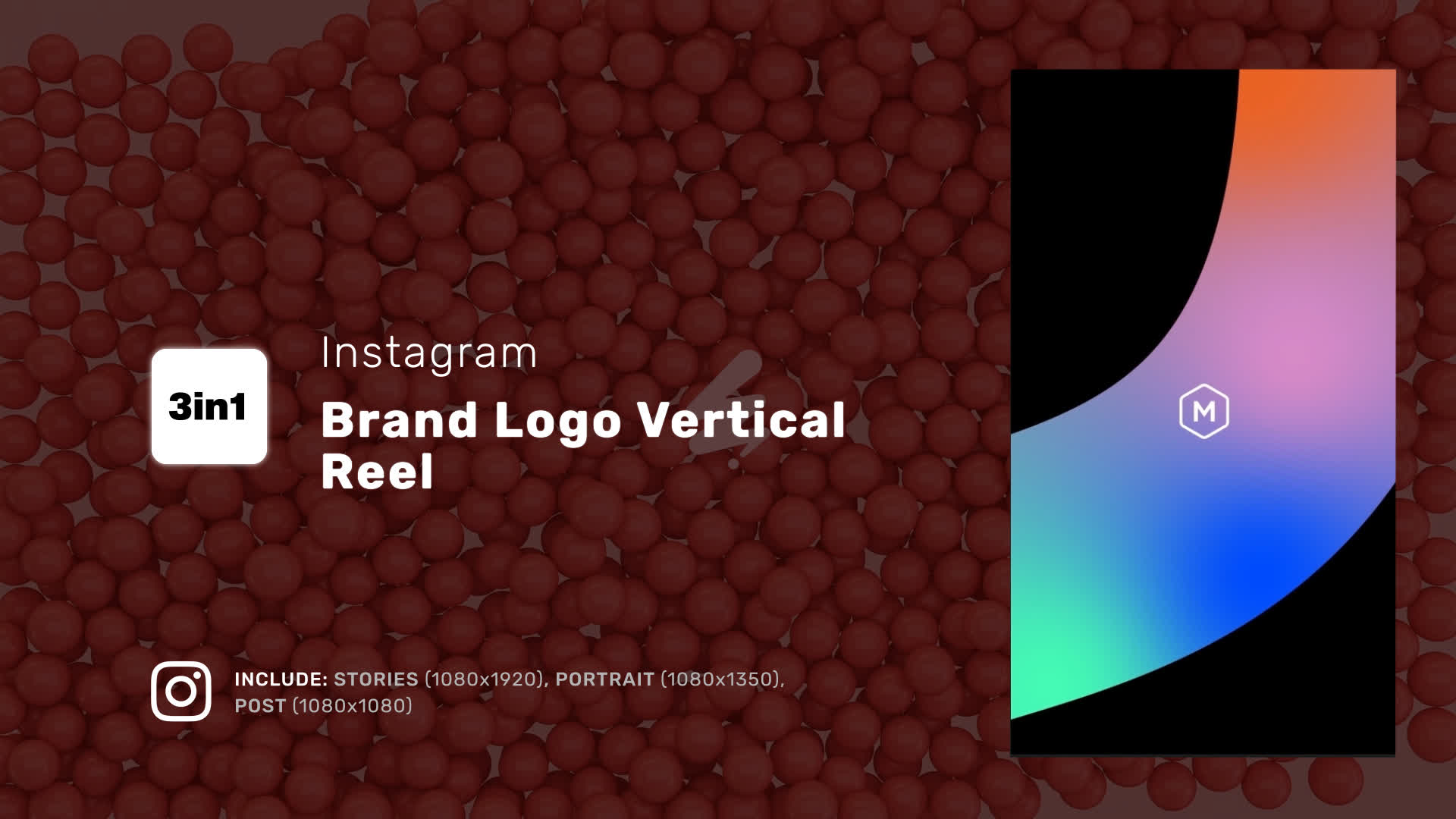 Brand Logo Vertical Reel