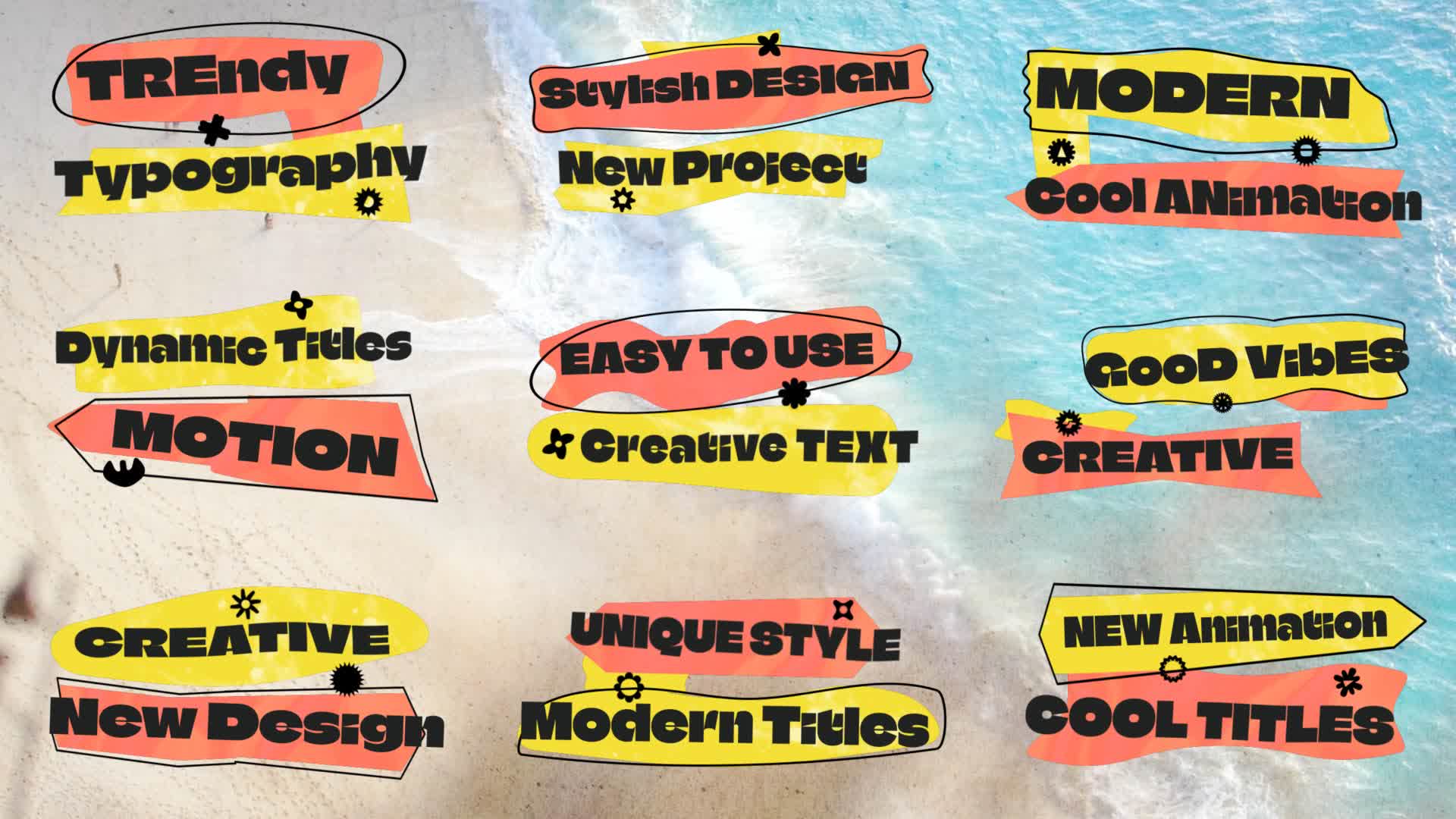 Bright Abstract Titles