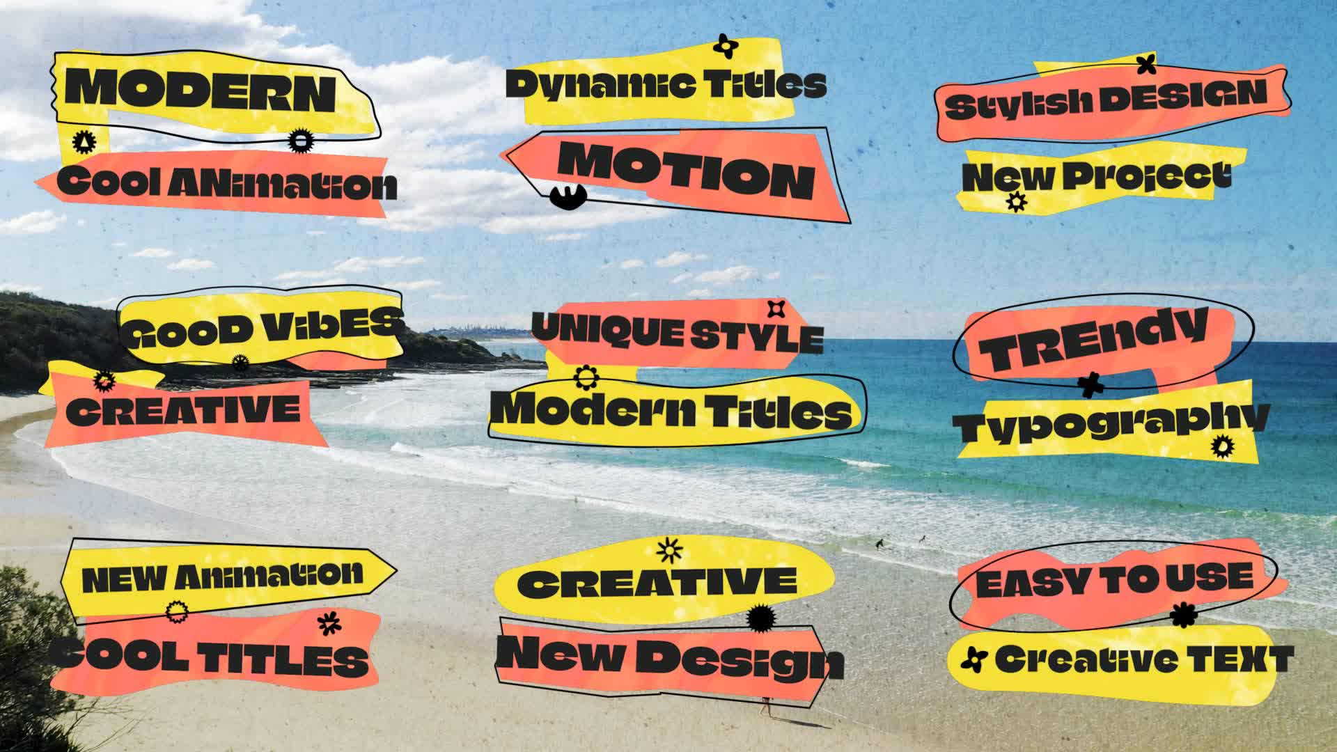 Bright Abstract Titles