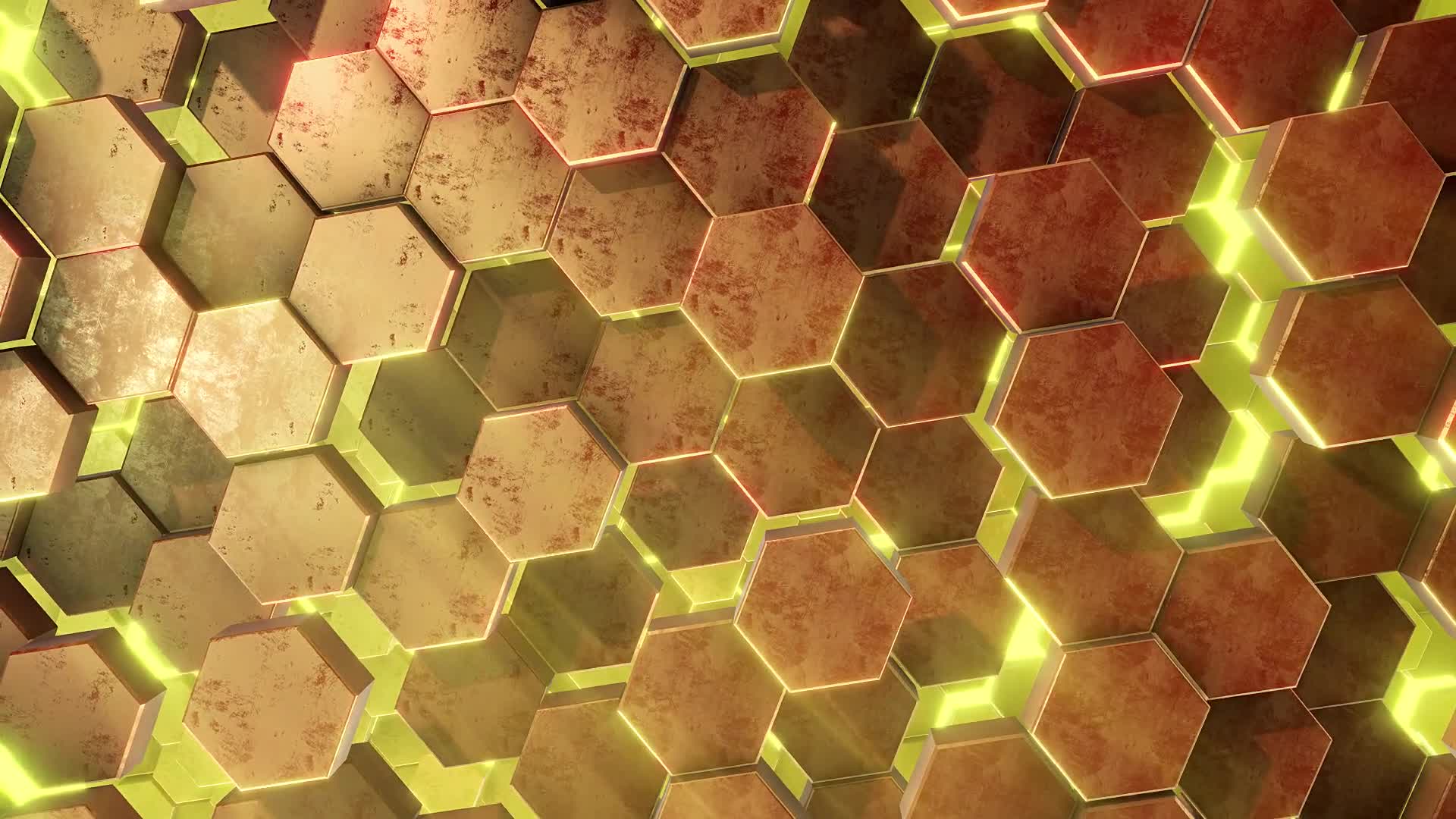 Bright Gold Motion Background