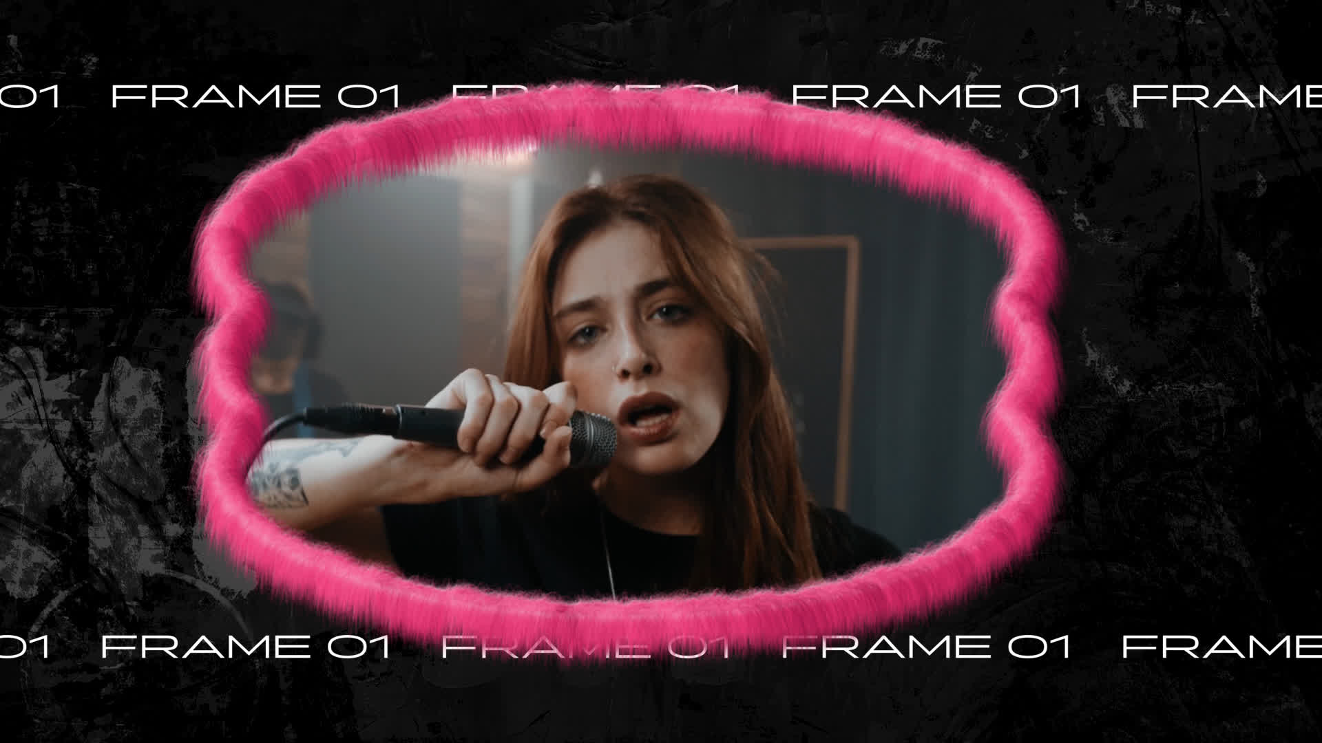 Bright Plush Frame - Magic