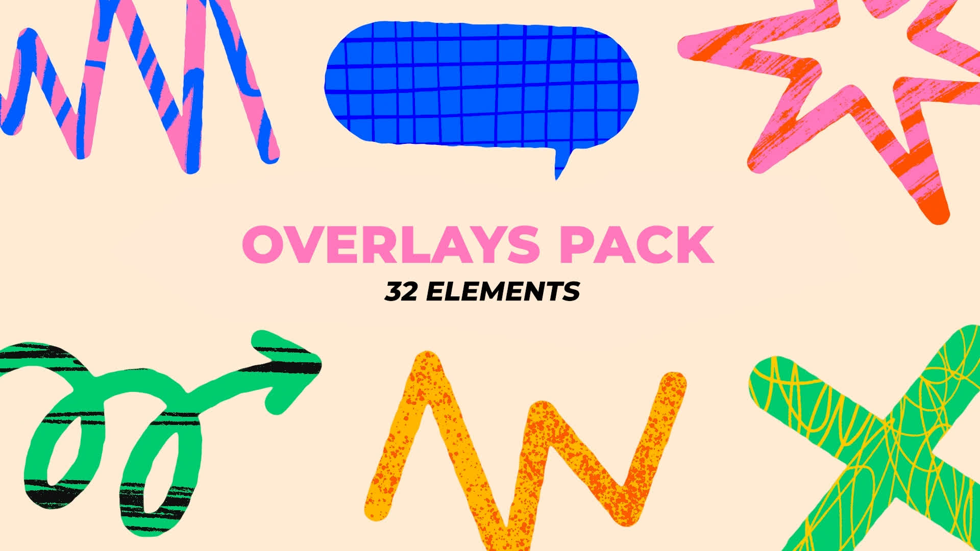 Brush And Scribble Overlays