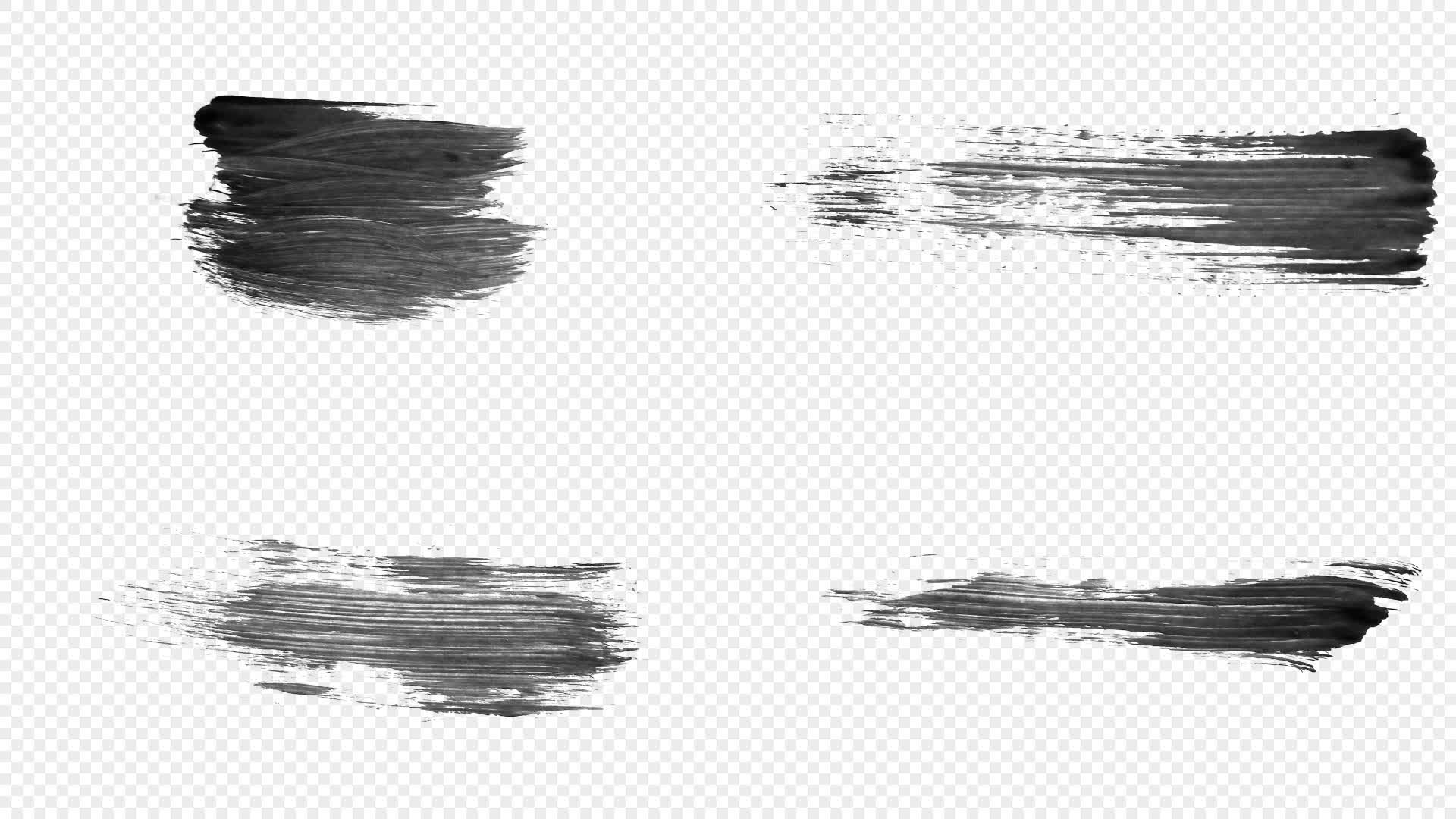 Brush Splatter Element Bundle on Alpha