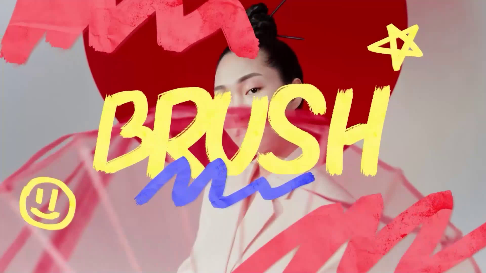 Brush Typography and Elements