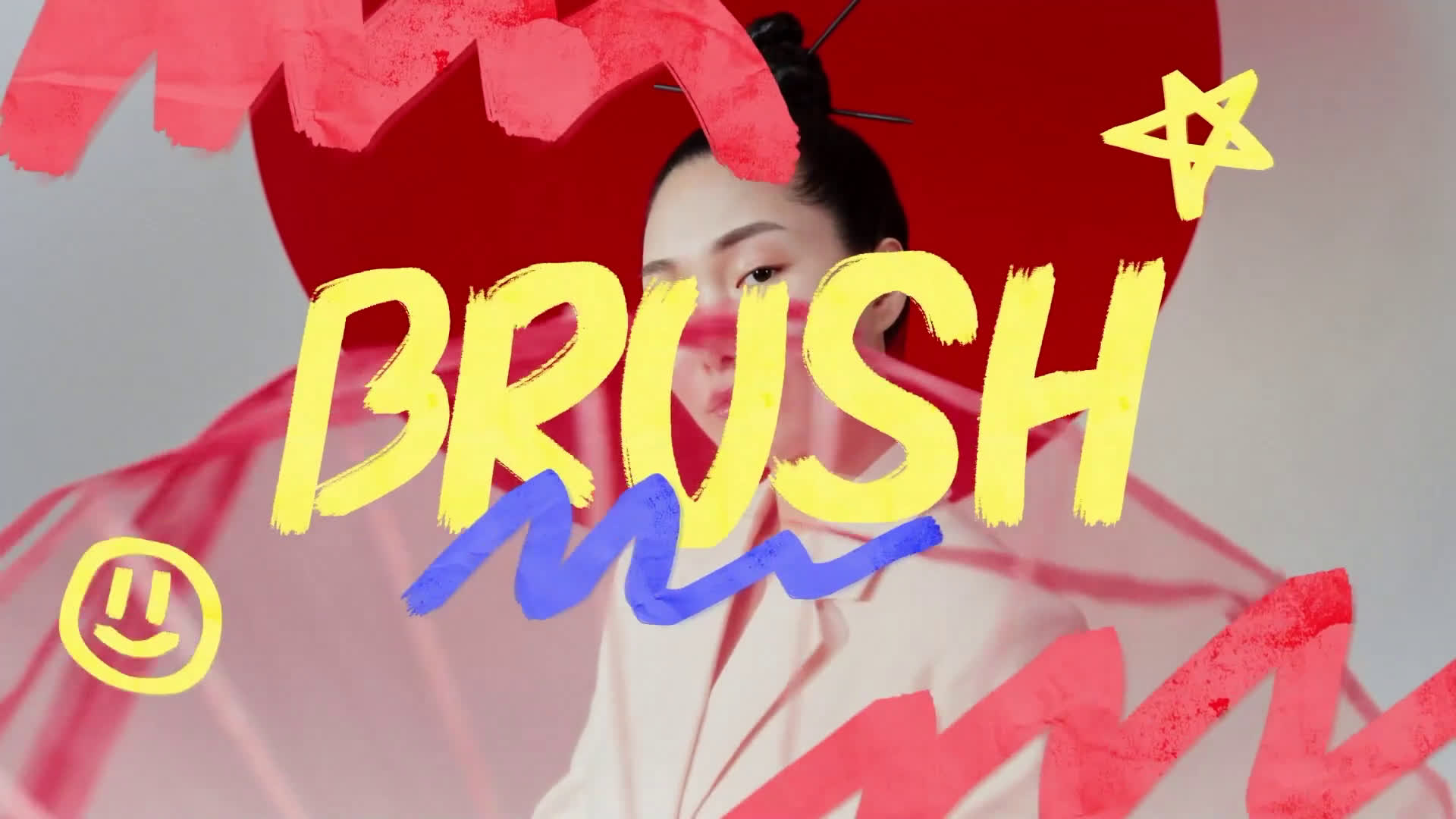 Brush Typography and Elements