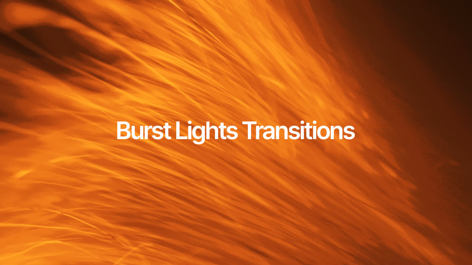 Burst Lights Transitions