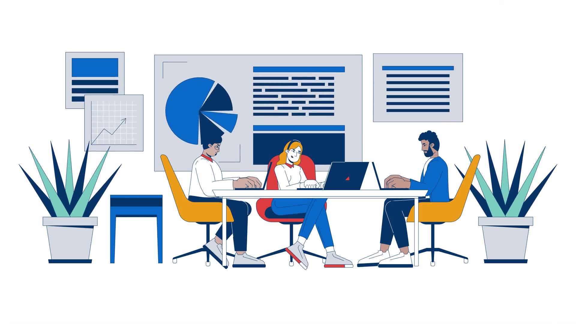 Business Meeting In Boardroom