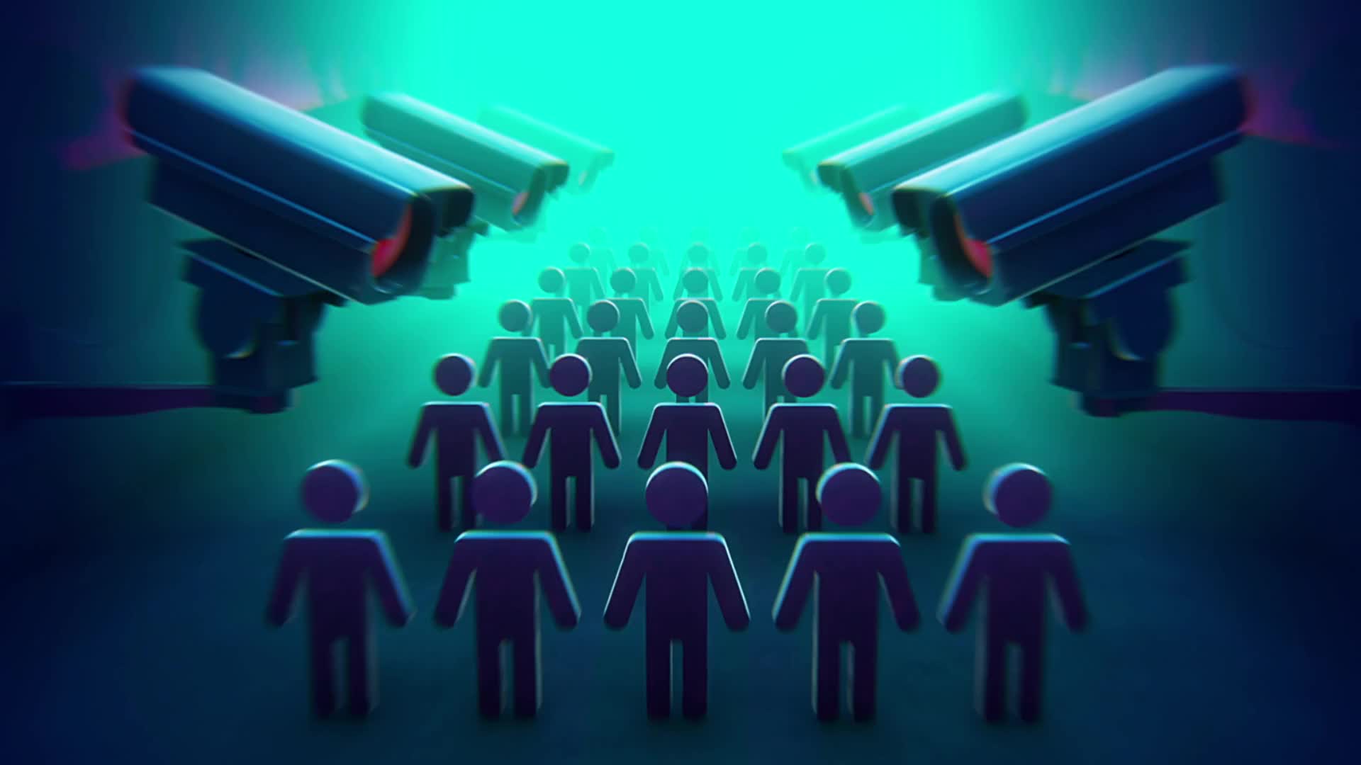 CCTV Cameras Recording People