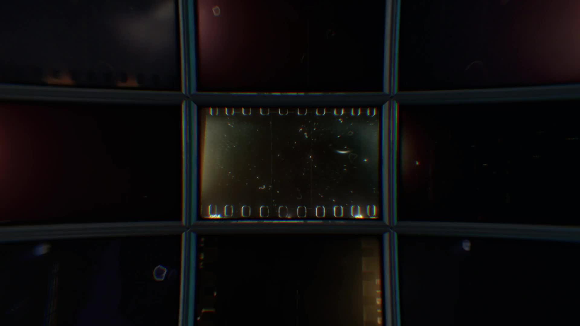 CCTV Wall of Screens With TV Noise