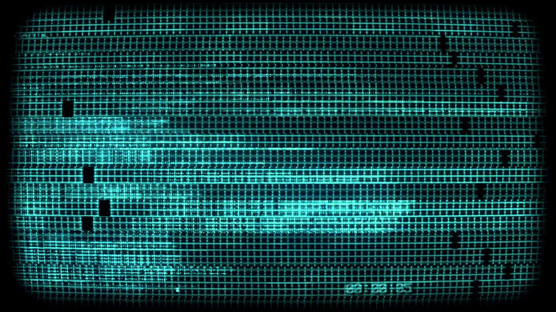 CRT Overscan Glitch Effect