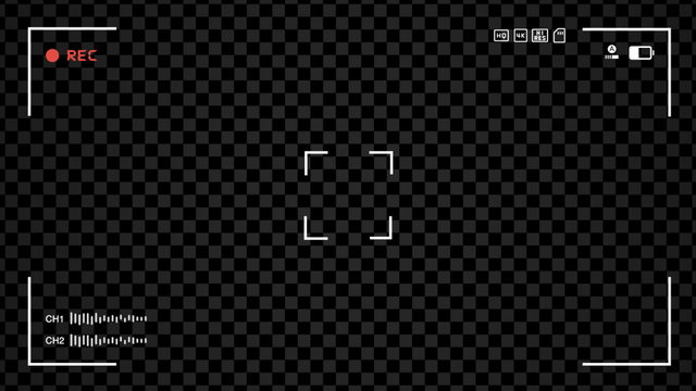 Simple Camera Record Overlay • Free Motion Graphics Template • Uppbeat