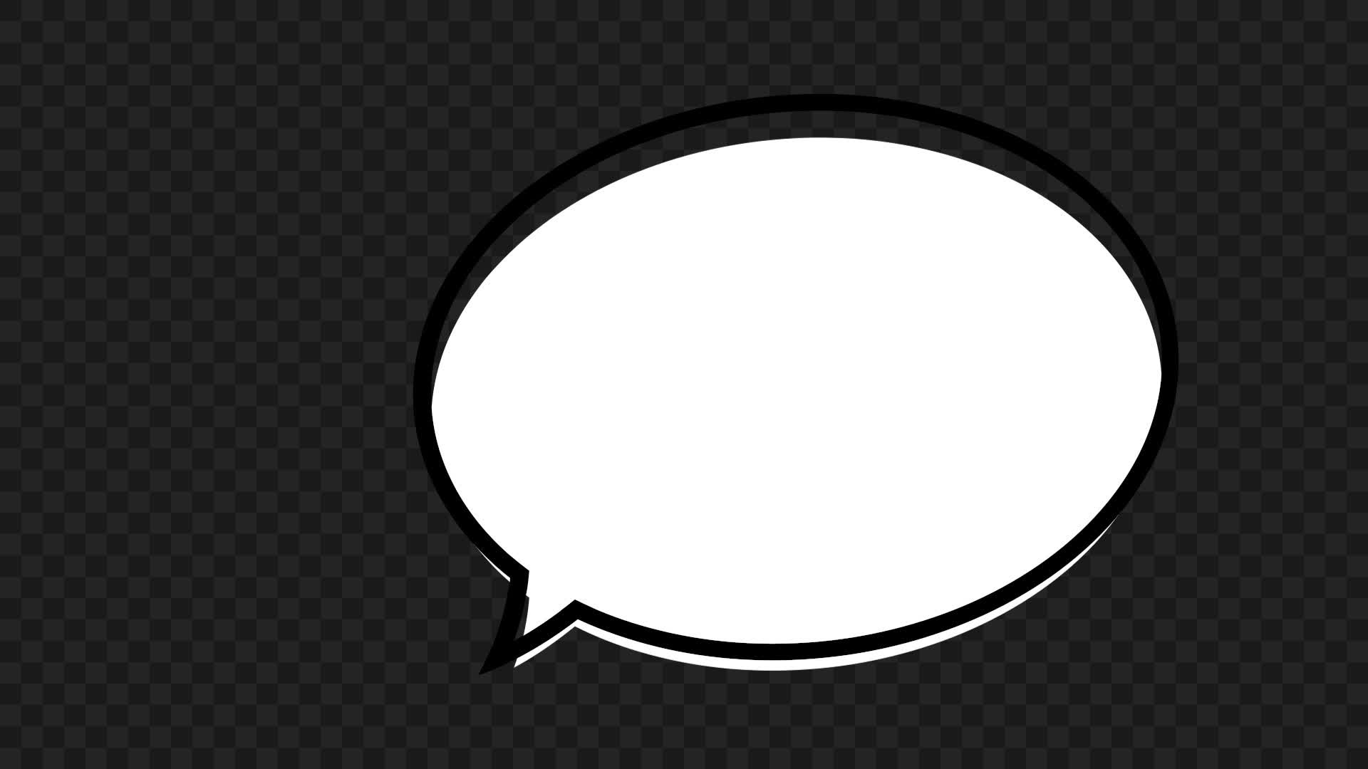 Cartoon Speech Bubble