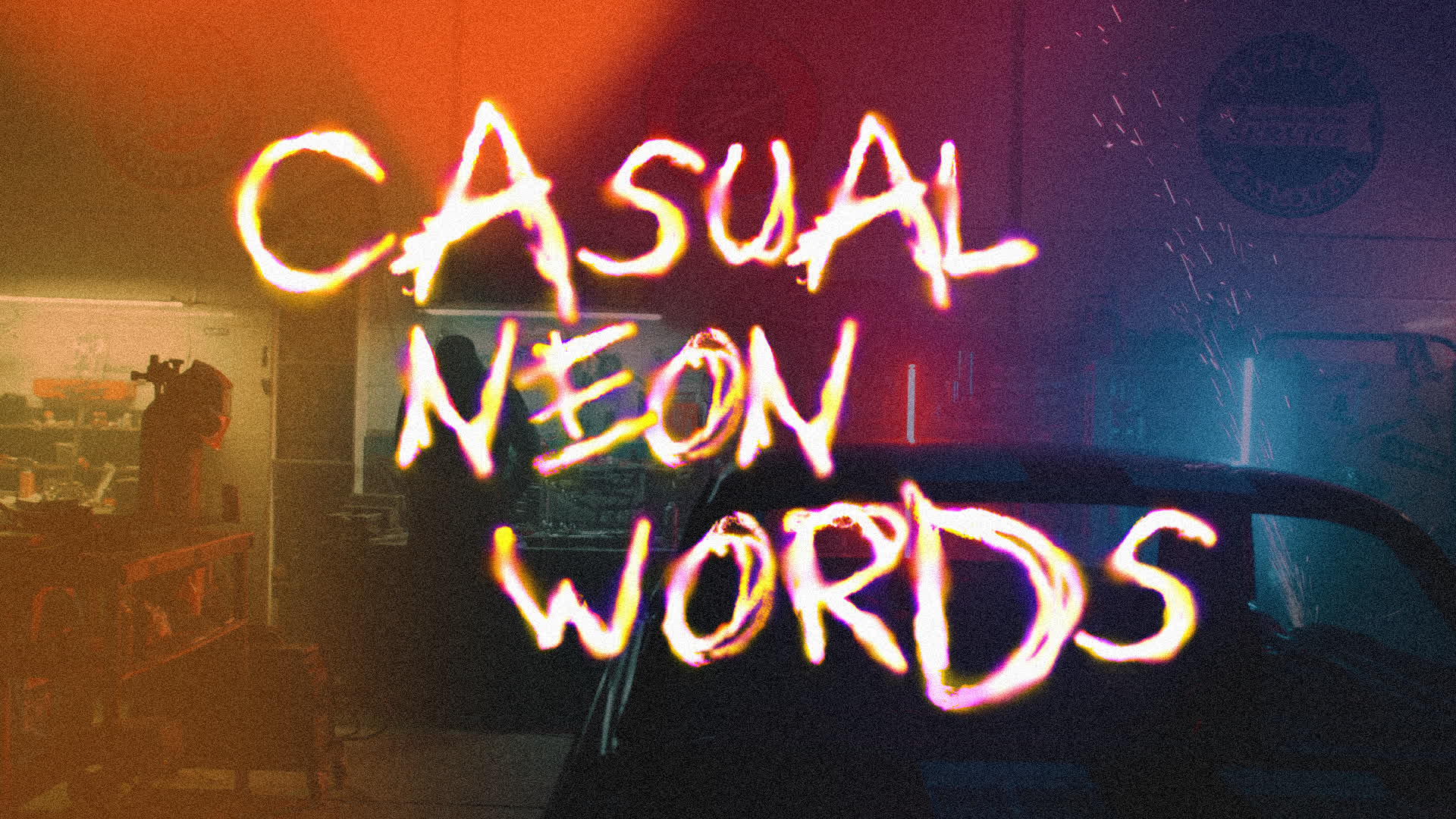 Casual Neon Words - Pack of Neon Handwritten Phrases