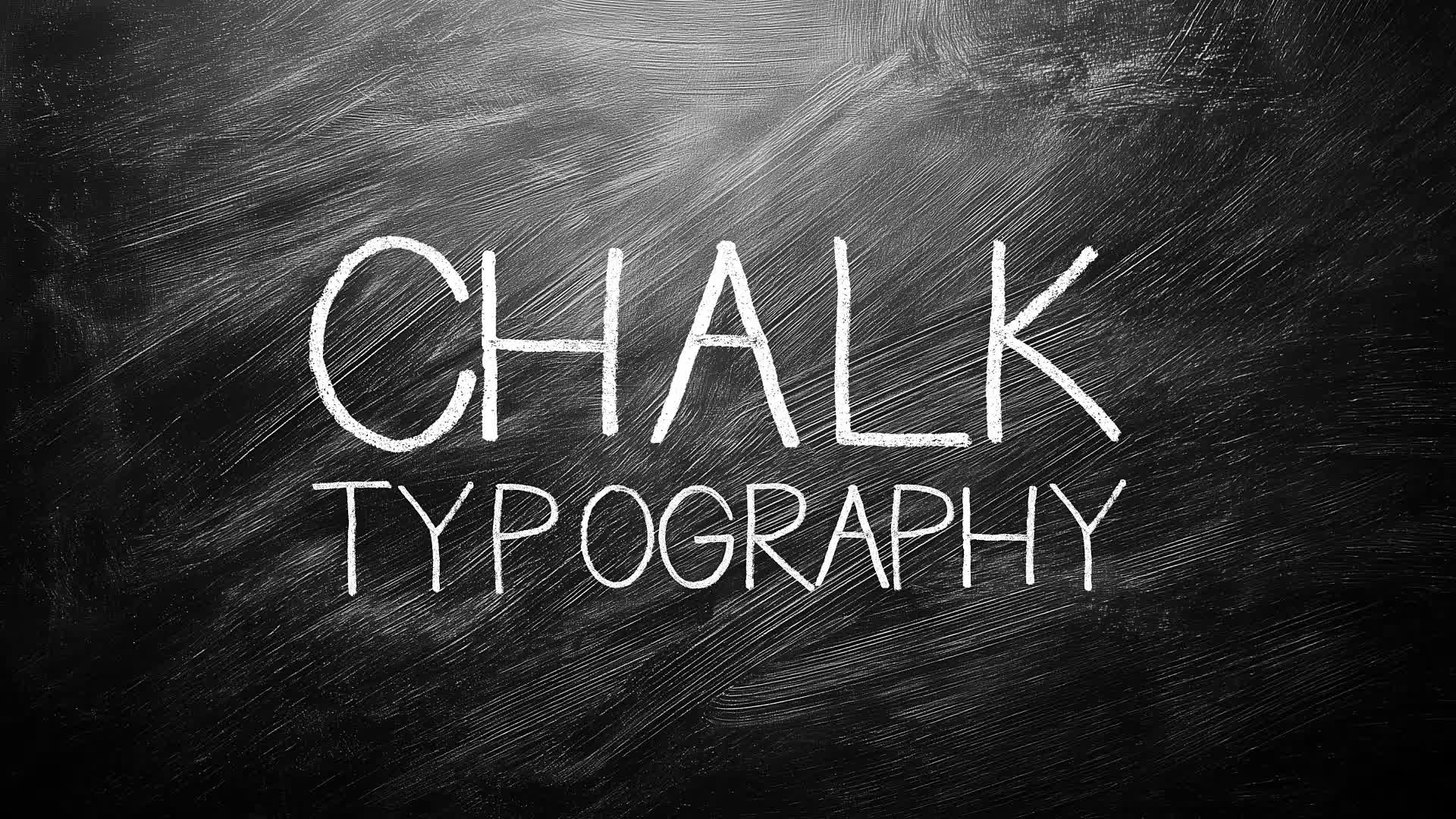 Chalk Typography