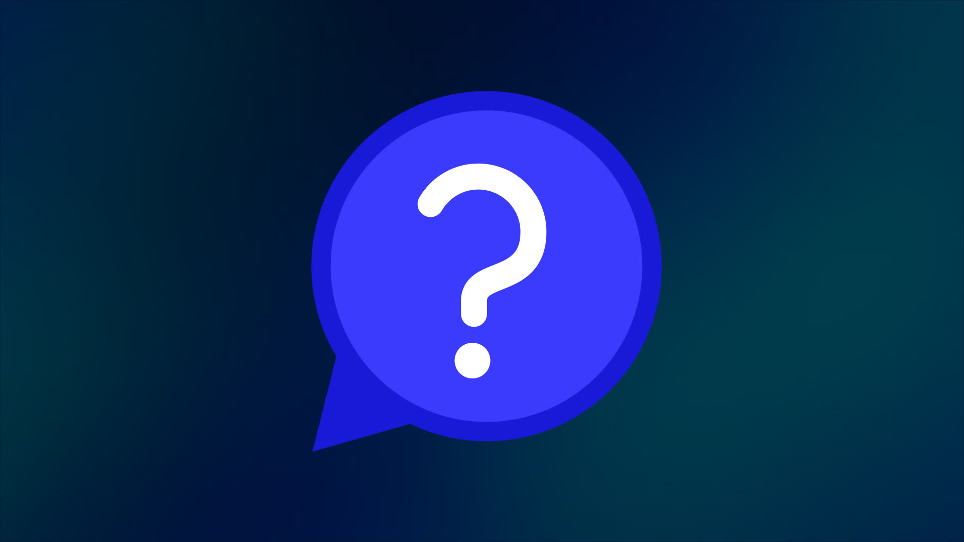 Chat Bubble Help Icon