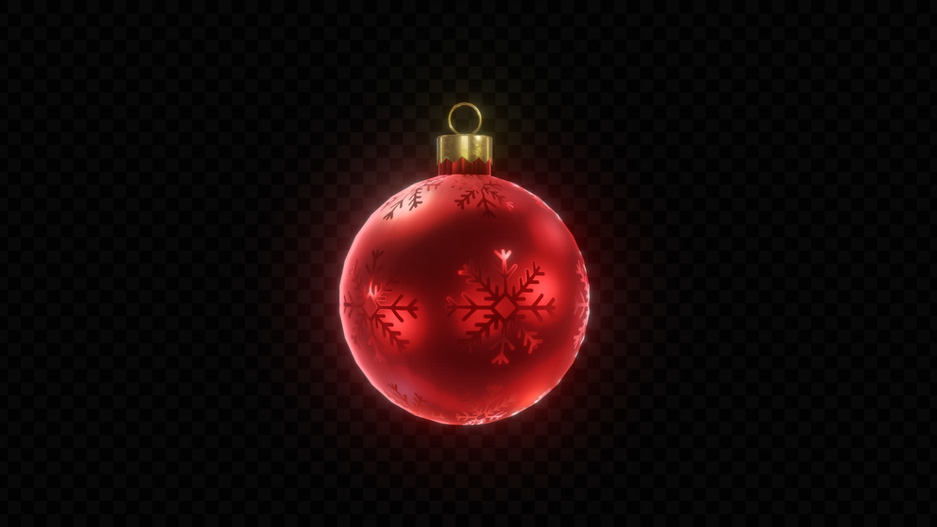 Christmas 3D Ornament on Alpha Loop