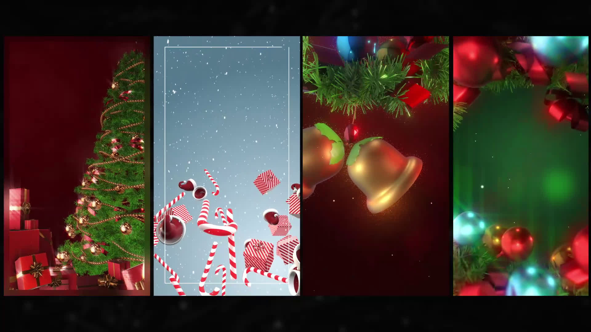 Christmas Creative Vertical Backgrounds