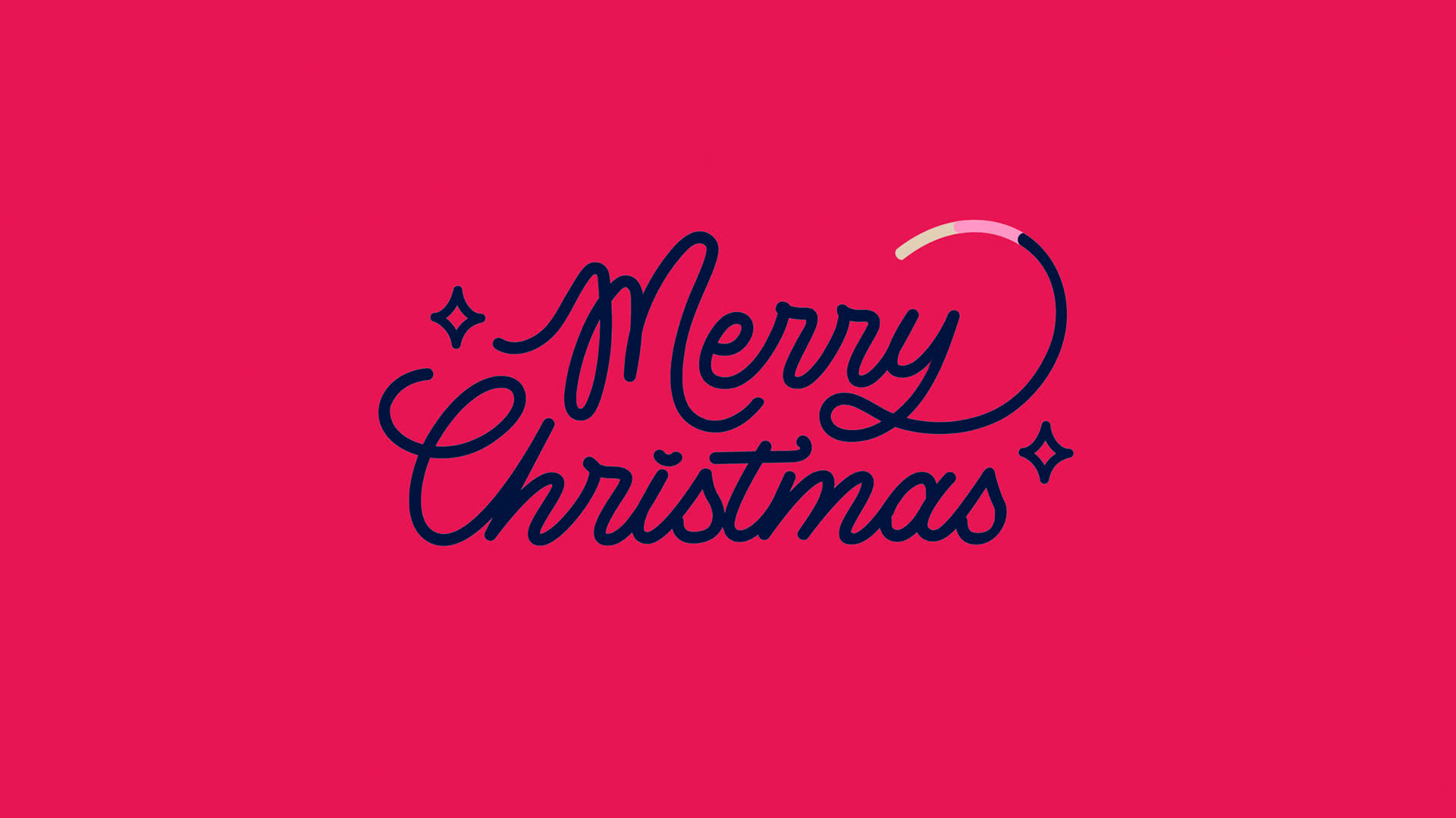 Christmas Kinetic Text Reveal