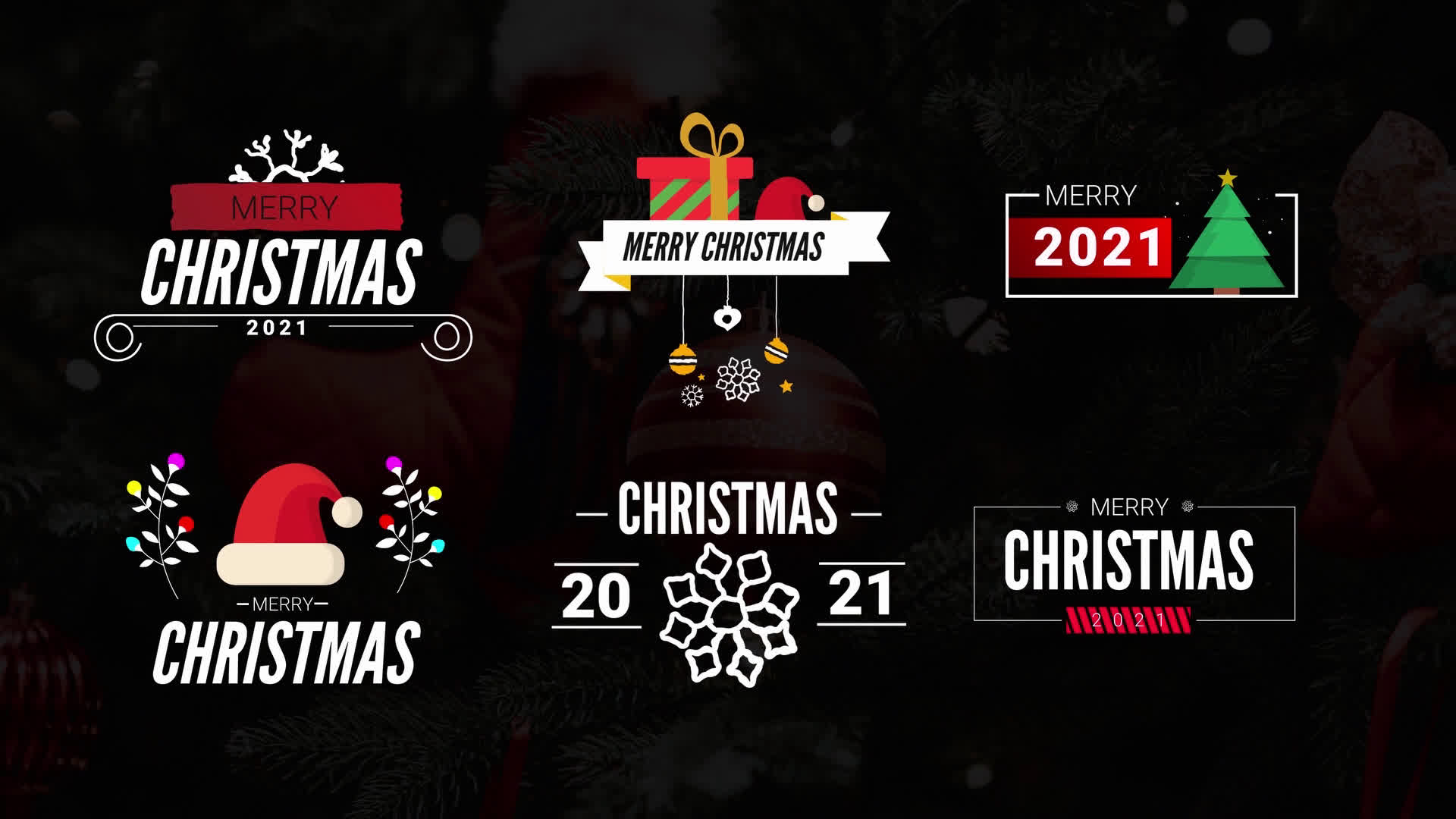 Christmas Motion Titles
