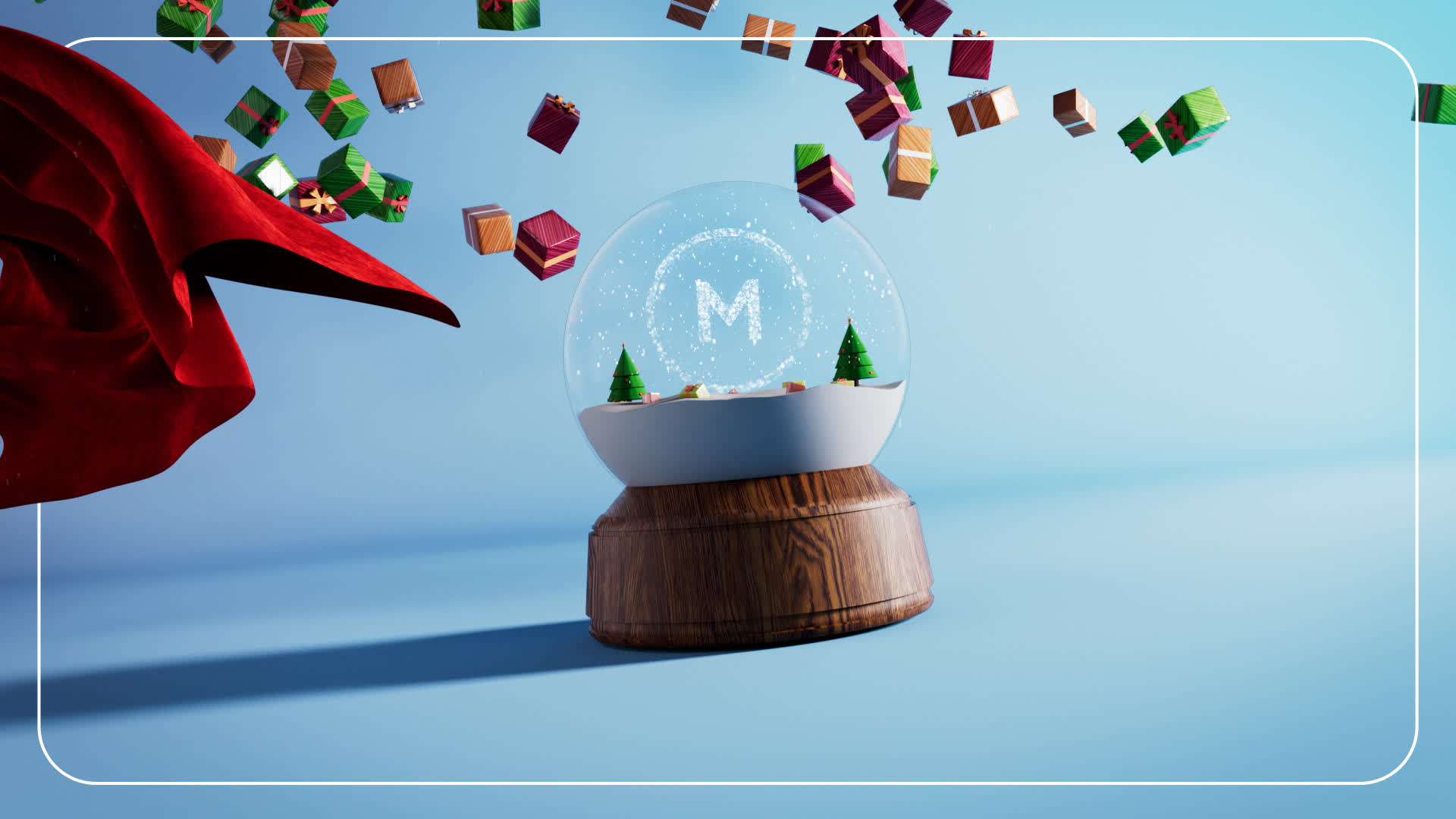 Christmas Snow Globe Logo