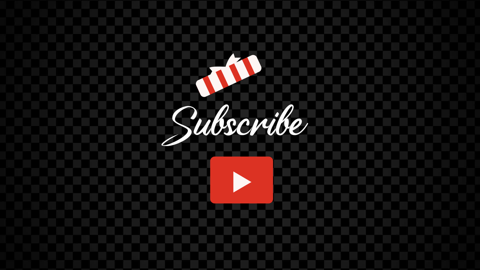 Christmas Subscribe Button