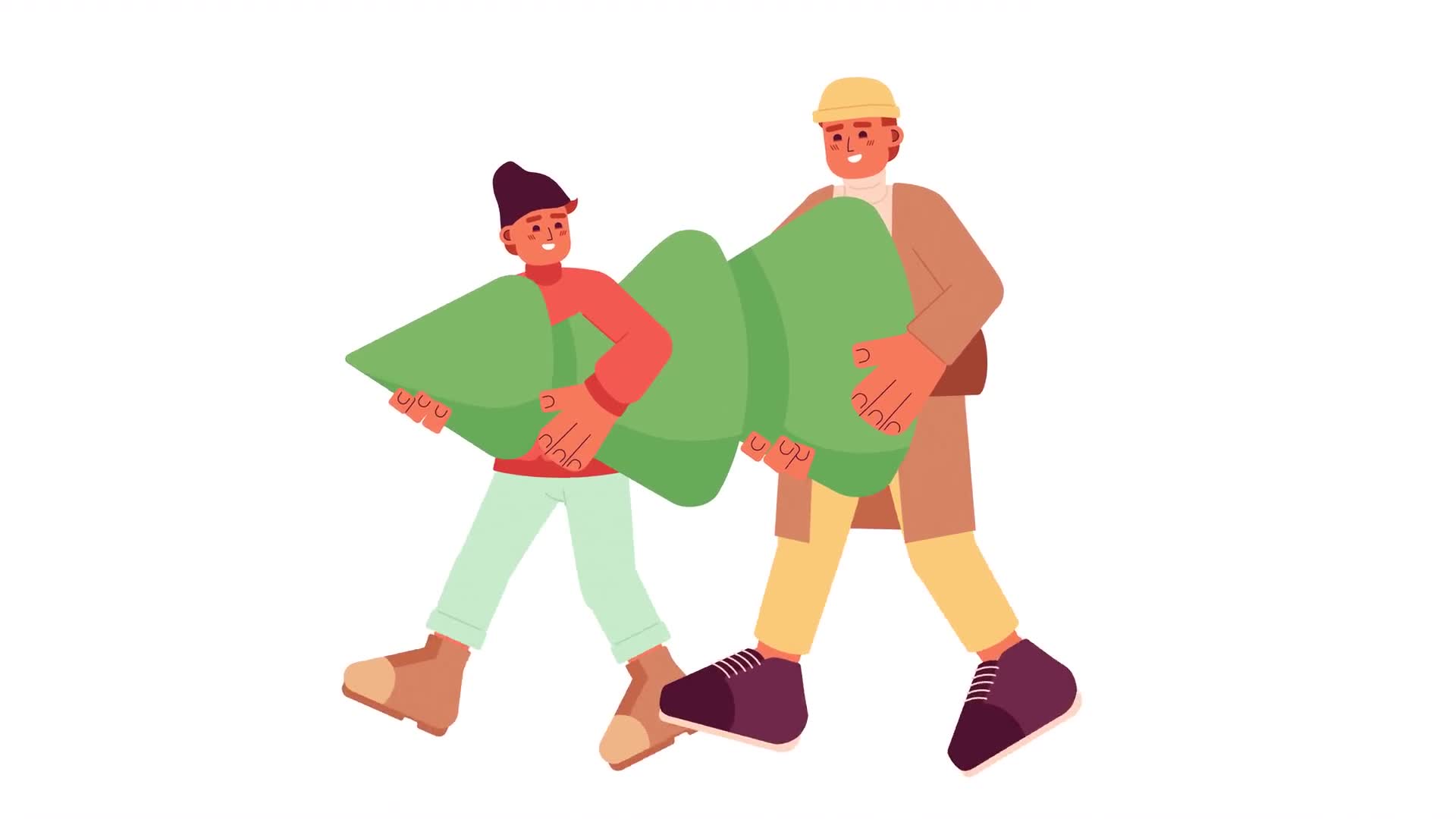 Christmas Tree Collection On Alpha