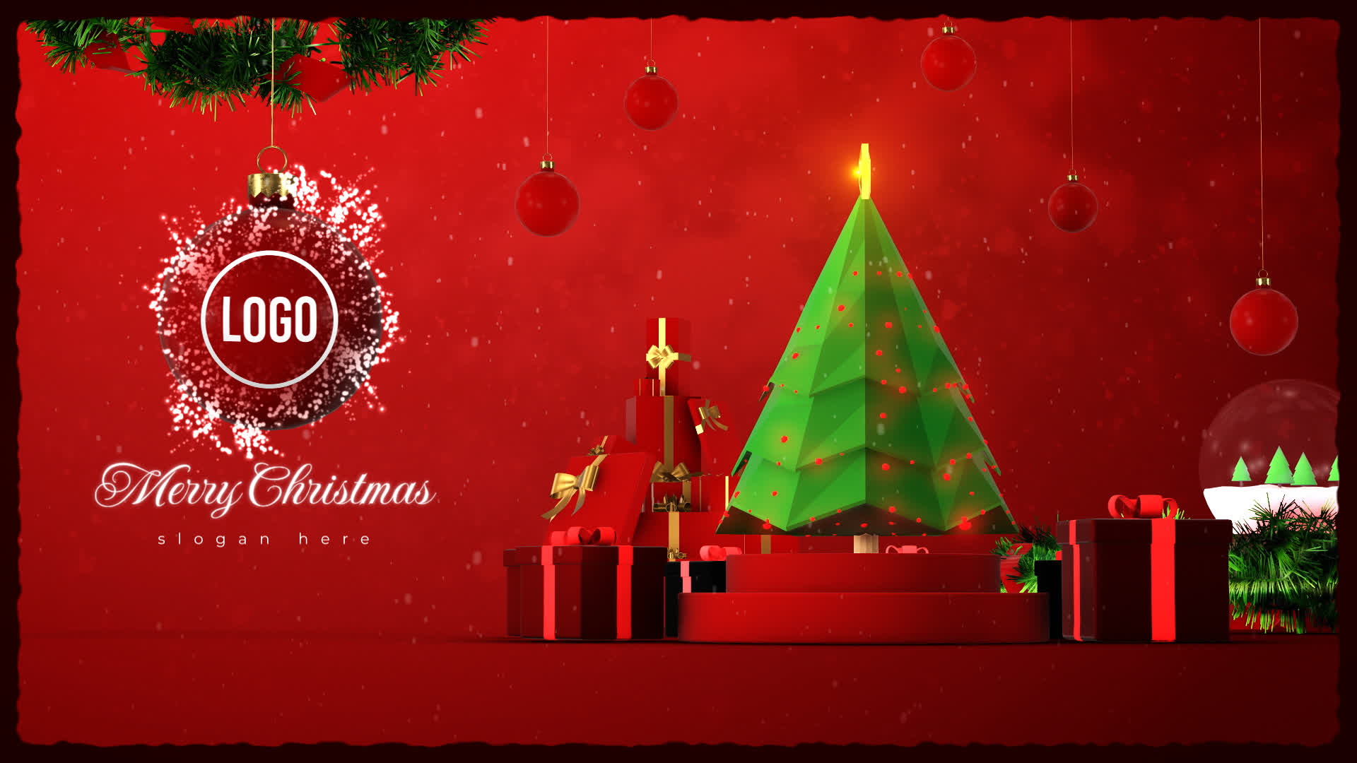 Christmas Tree Logo Reveal
