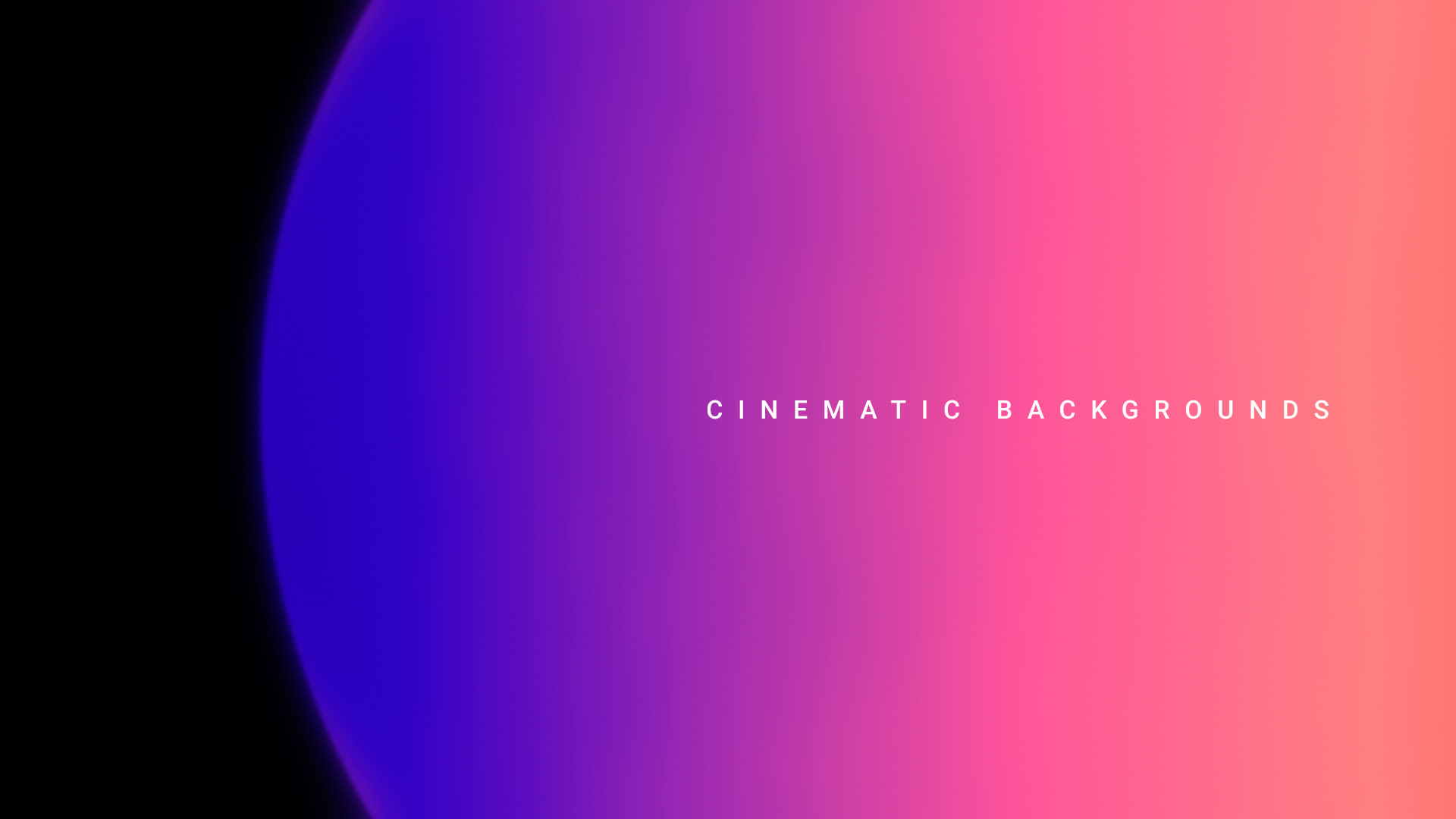 Cinematic Background Gradient Glow