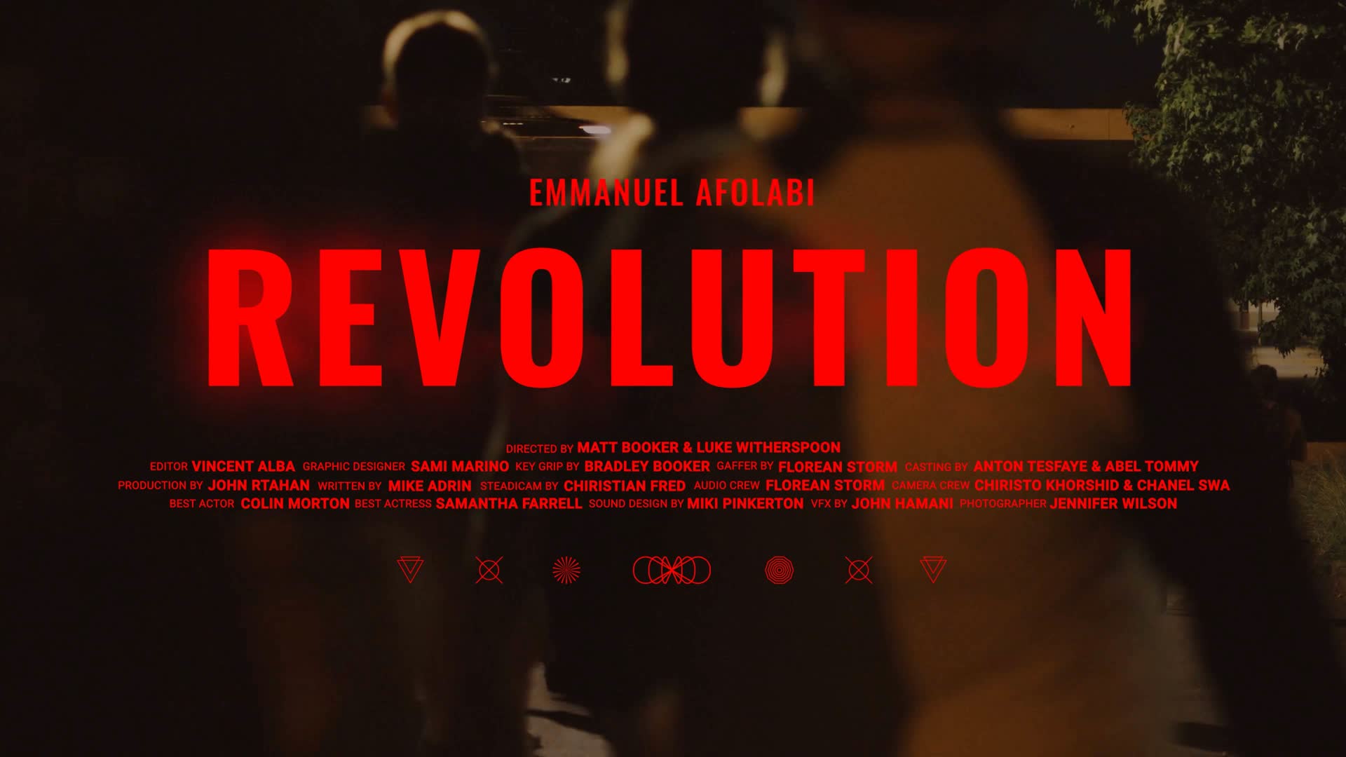 Cinematic Bold Typography