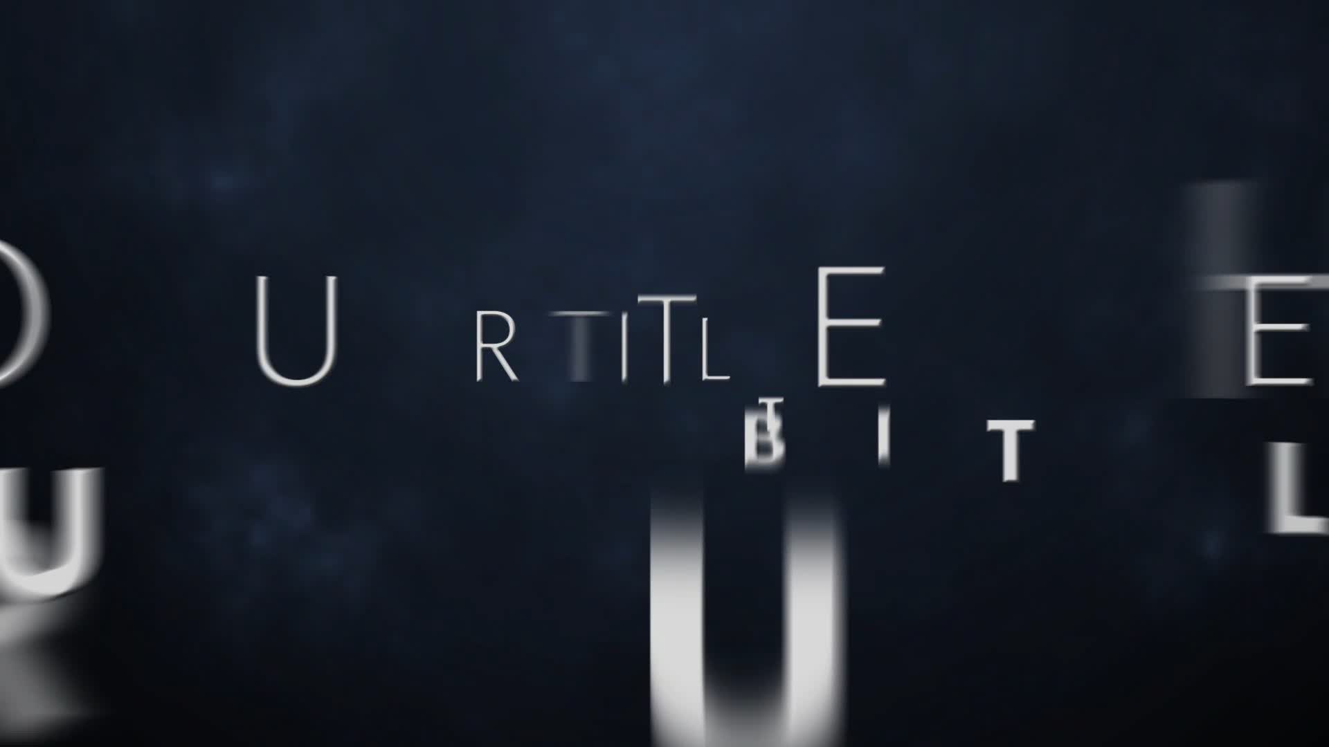 Cinematic Cloud Title