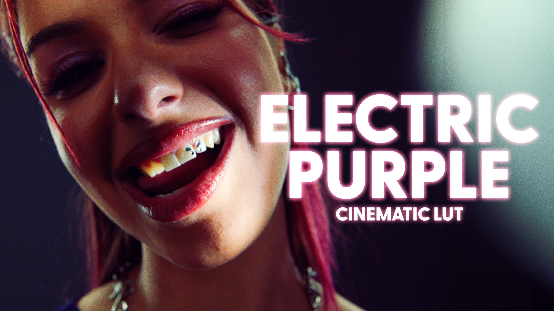 Cinematic Electric Purple LUT