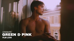 Cinematic Green And Pink Film Look