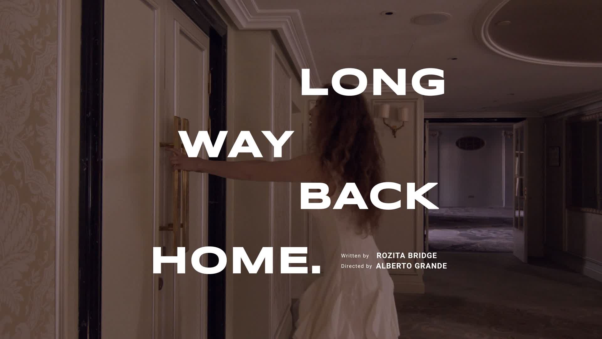 Cinematic Minimal Typography
