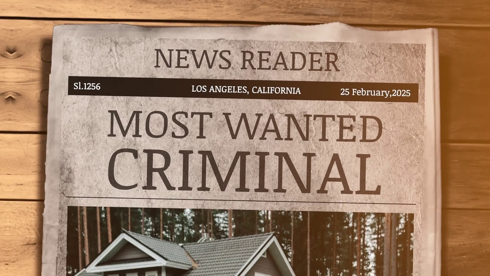 Cinematic Newspaper