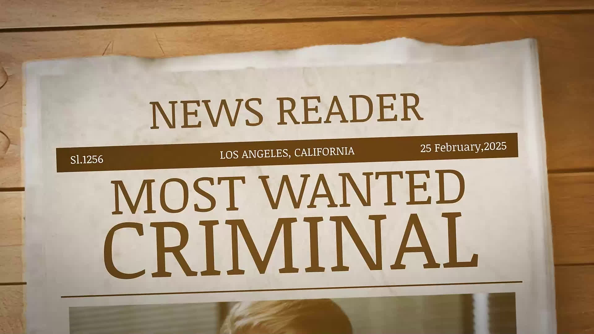 Cinematic Newspaper
