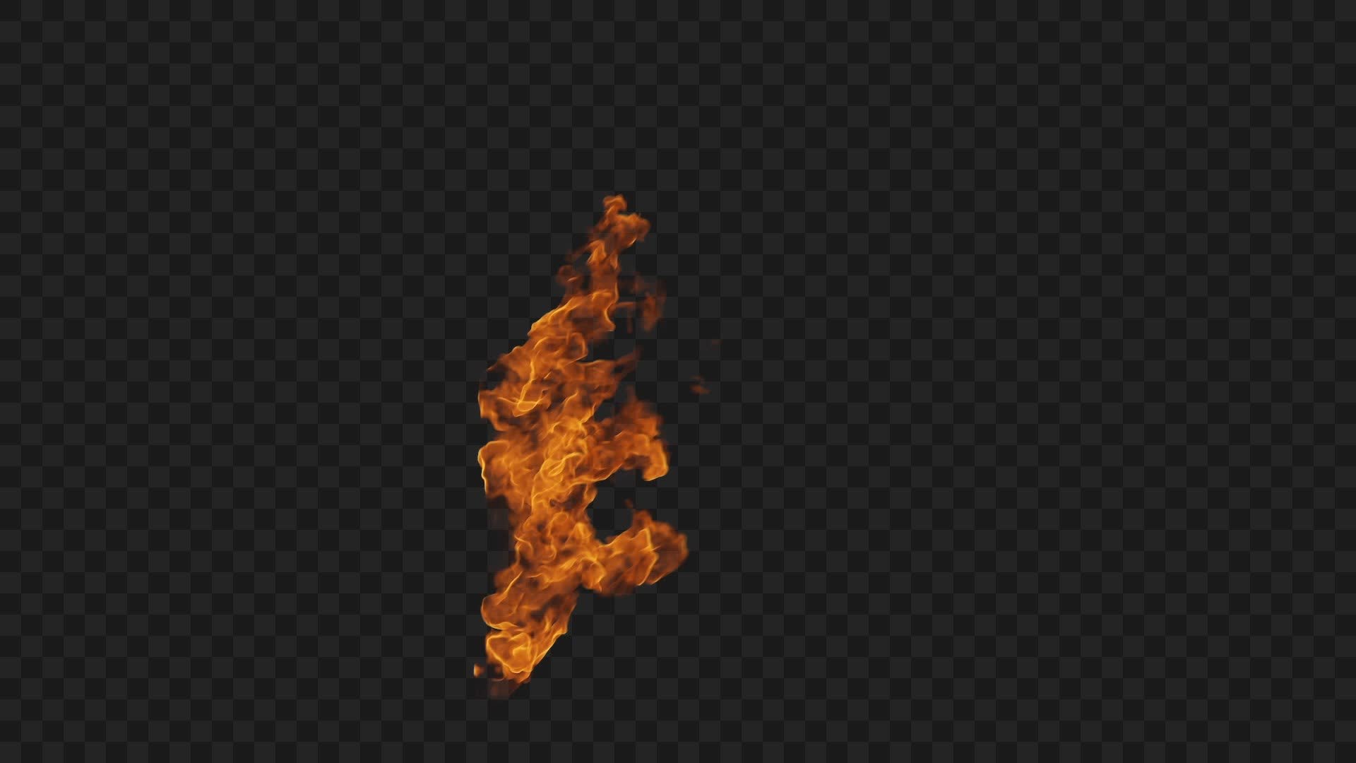 Cinematic Pole Blaze VFX on Alpha