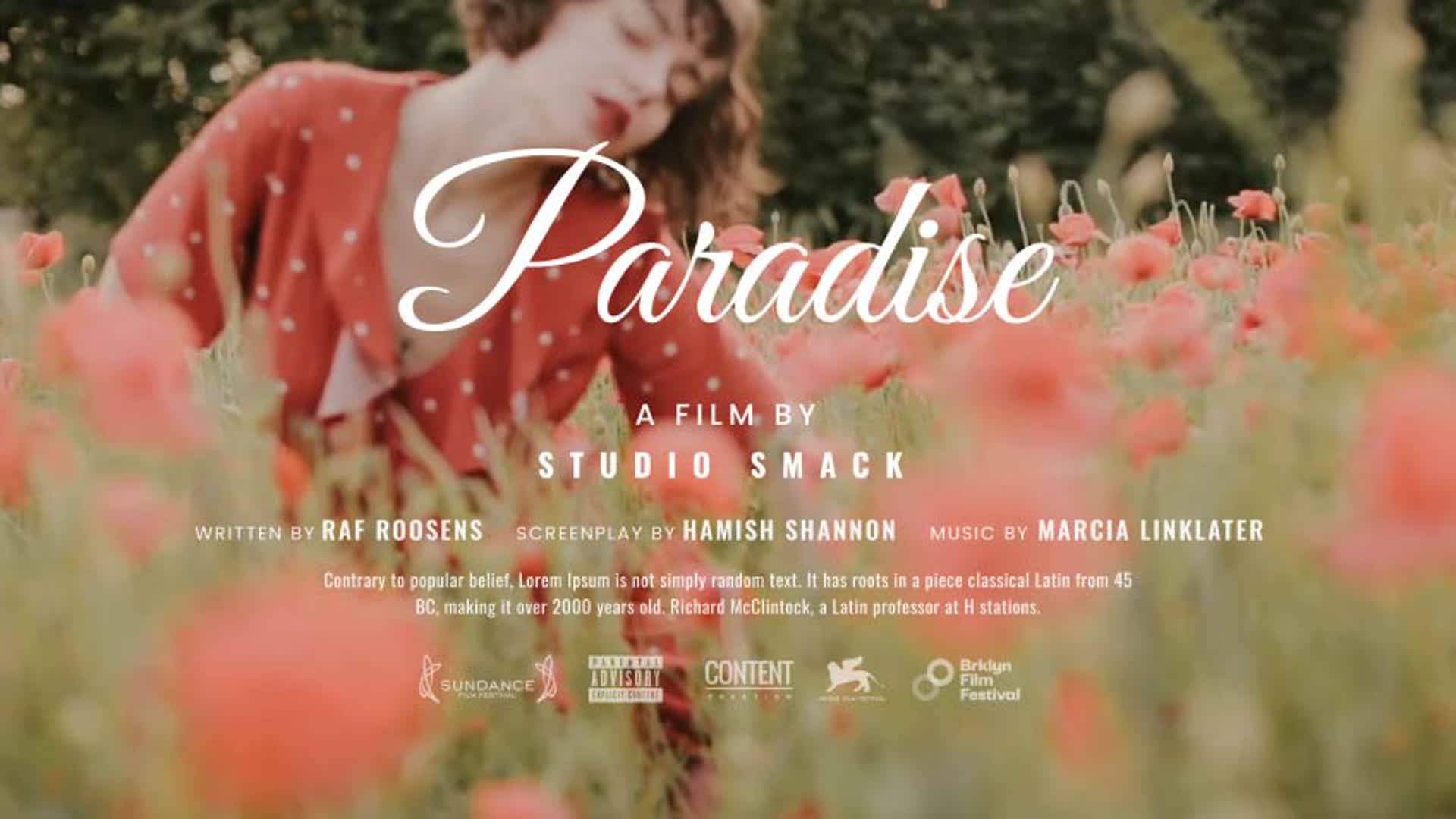 Cinematic Sequence Title