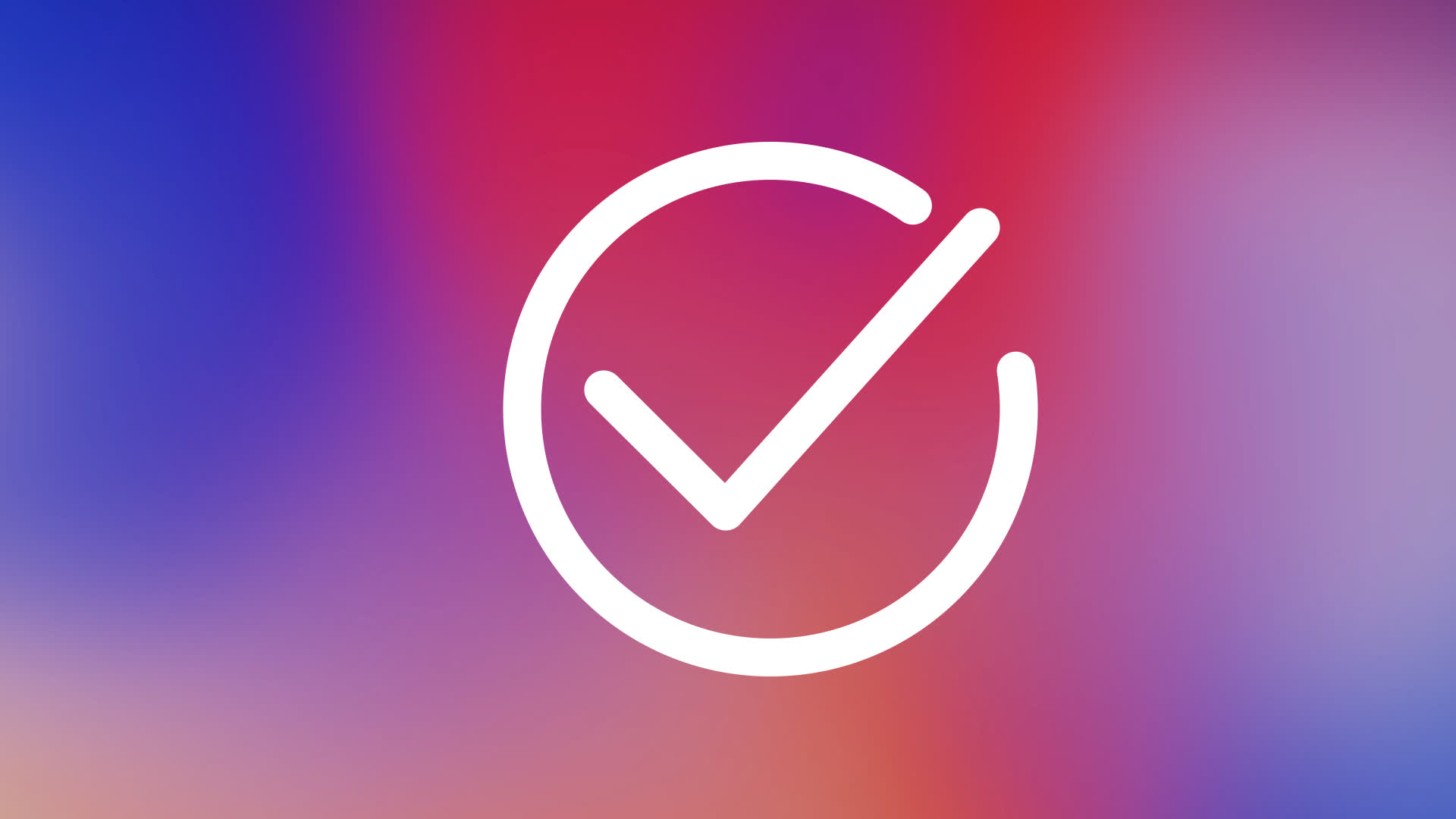 Circular Checkmark Outline Icon