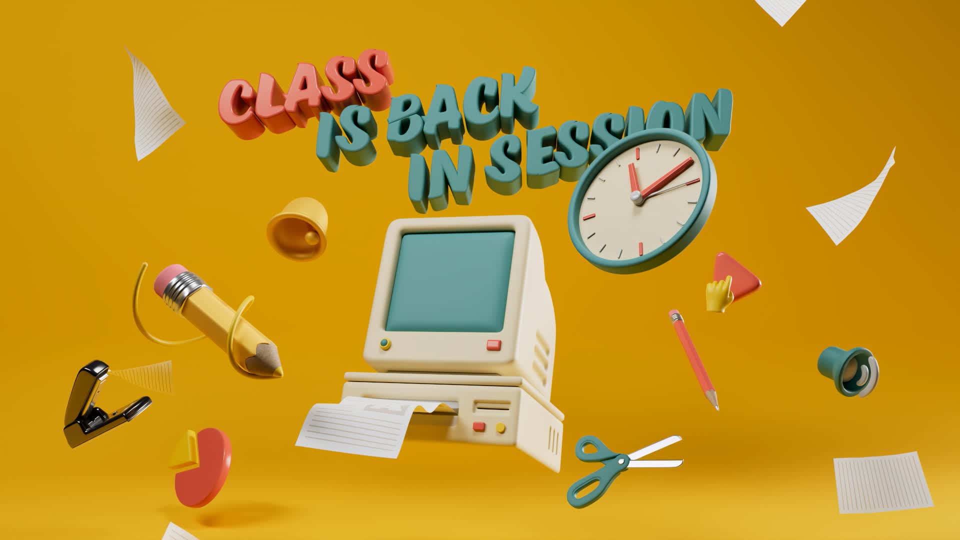 Class Is Back School Animation
