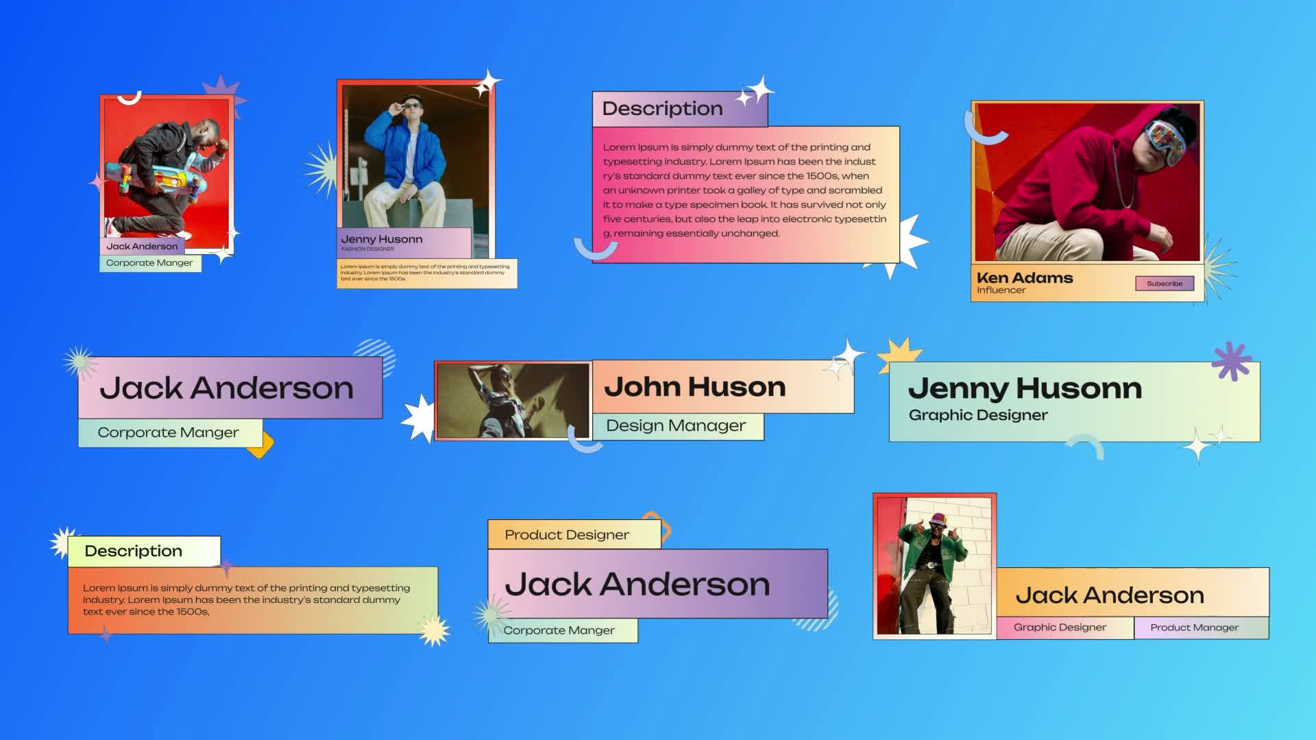 Clean Gradient Lower Third