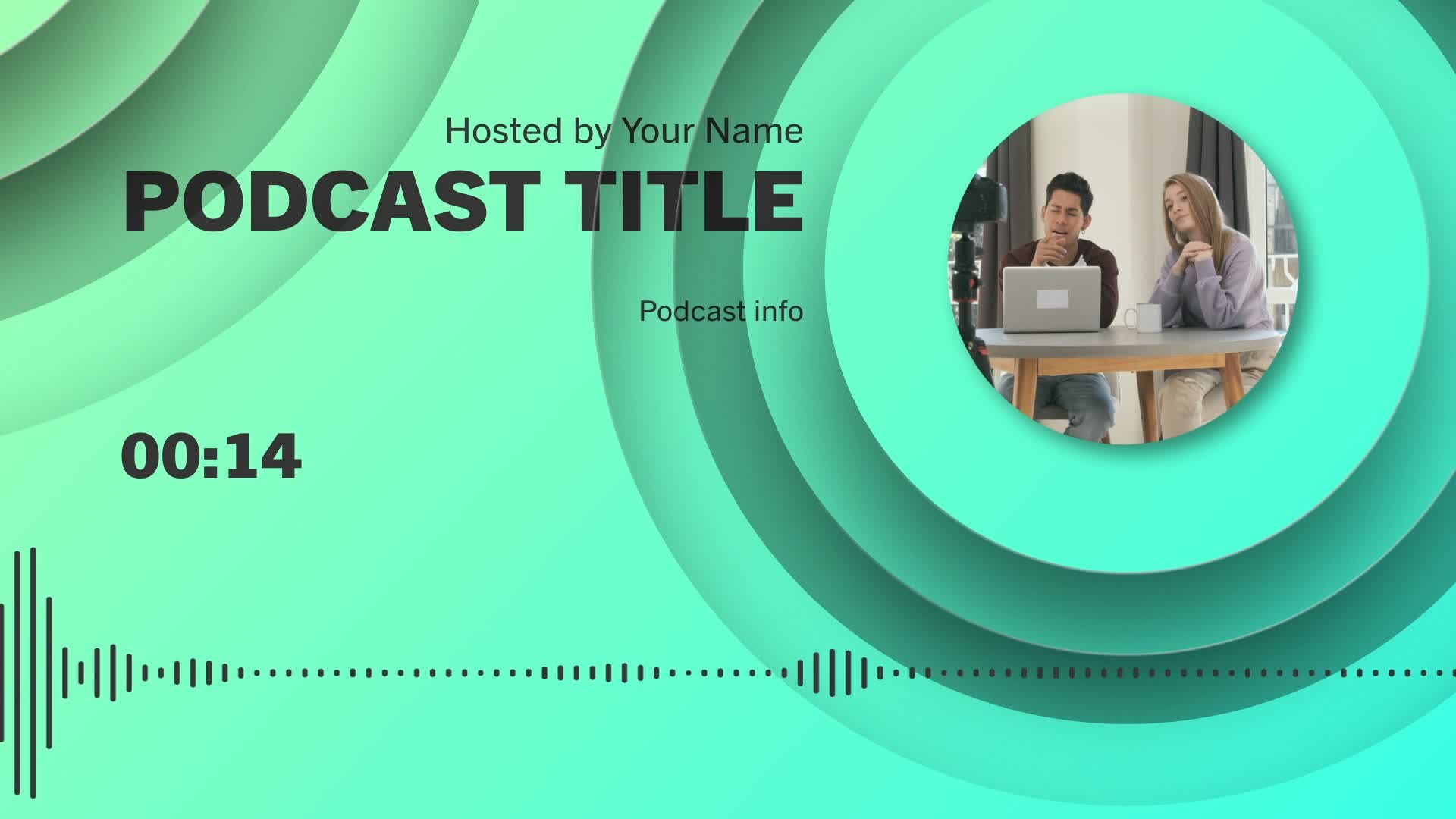 Clean Rings Gradient Podcast